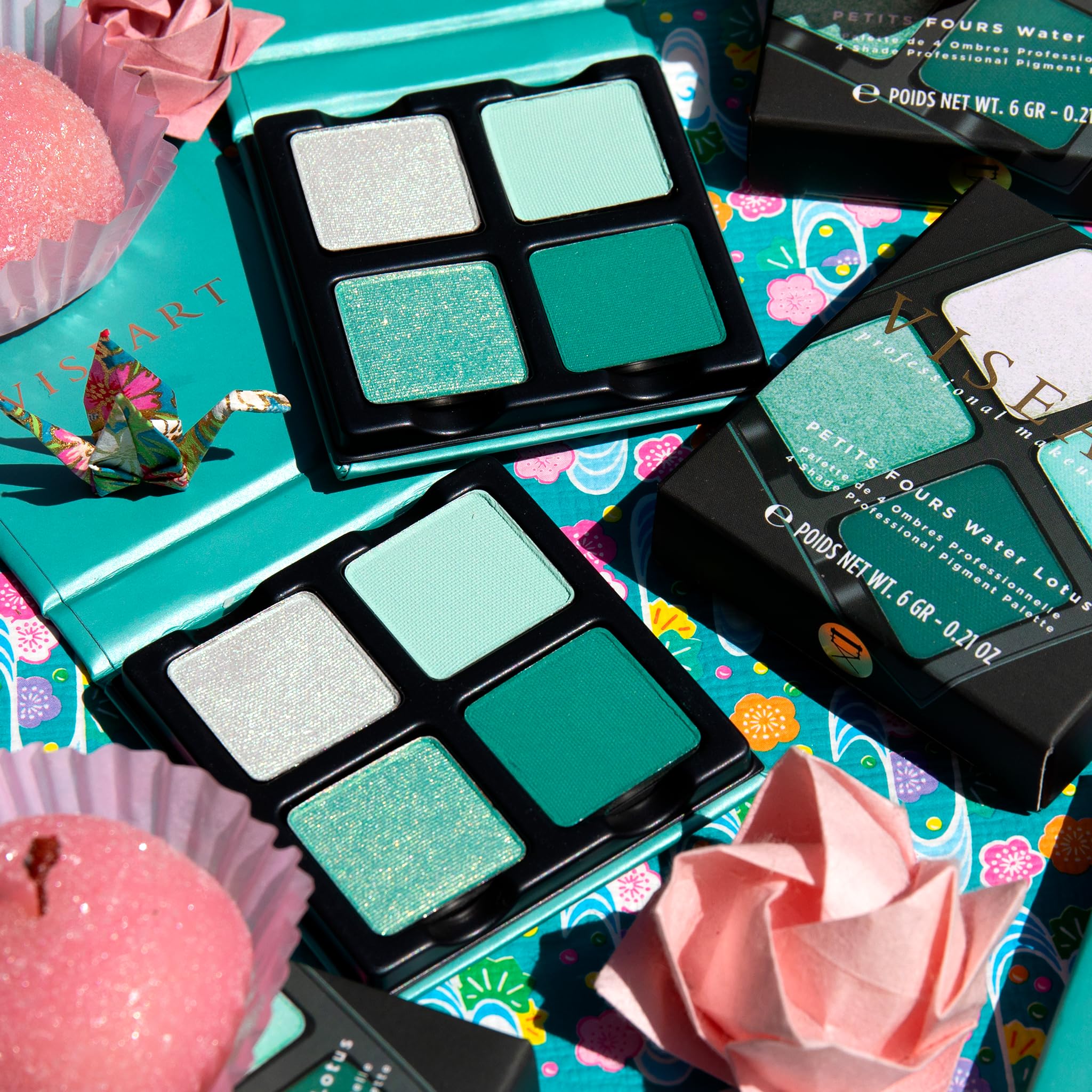 Amazon.com : Viseart Paris Petits Fours Pro Luxe Eyeshadow Palette