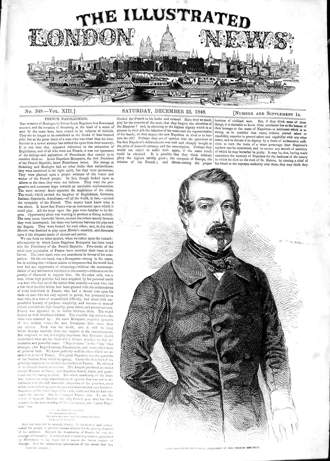 Amazon|1848 のルイ Napoleon Bonaparte フランス共和国の大統領|アートワーク・ポスター オンライン通販