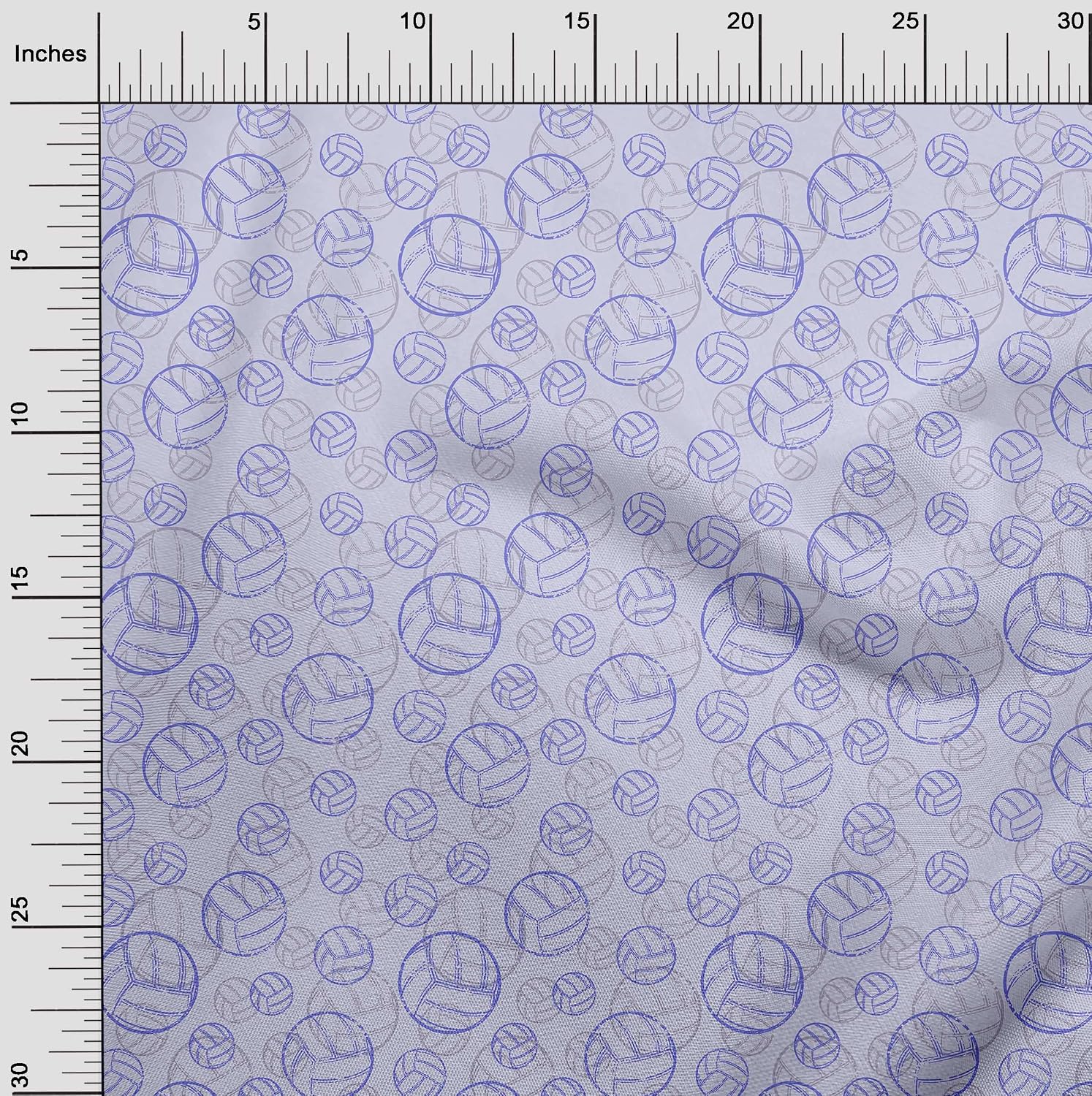 oneOone Georgette Viscose Light Purple Fabric Sports Dress Material Fabric Print Fabric By The Yard 42 Inch Wide