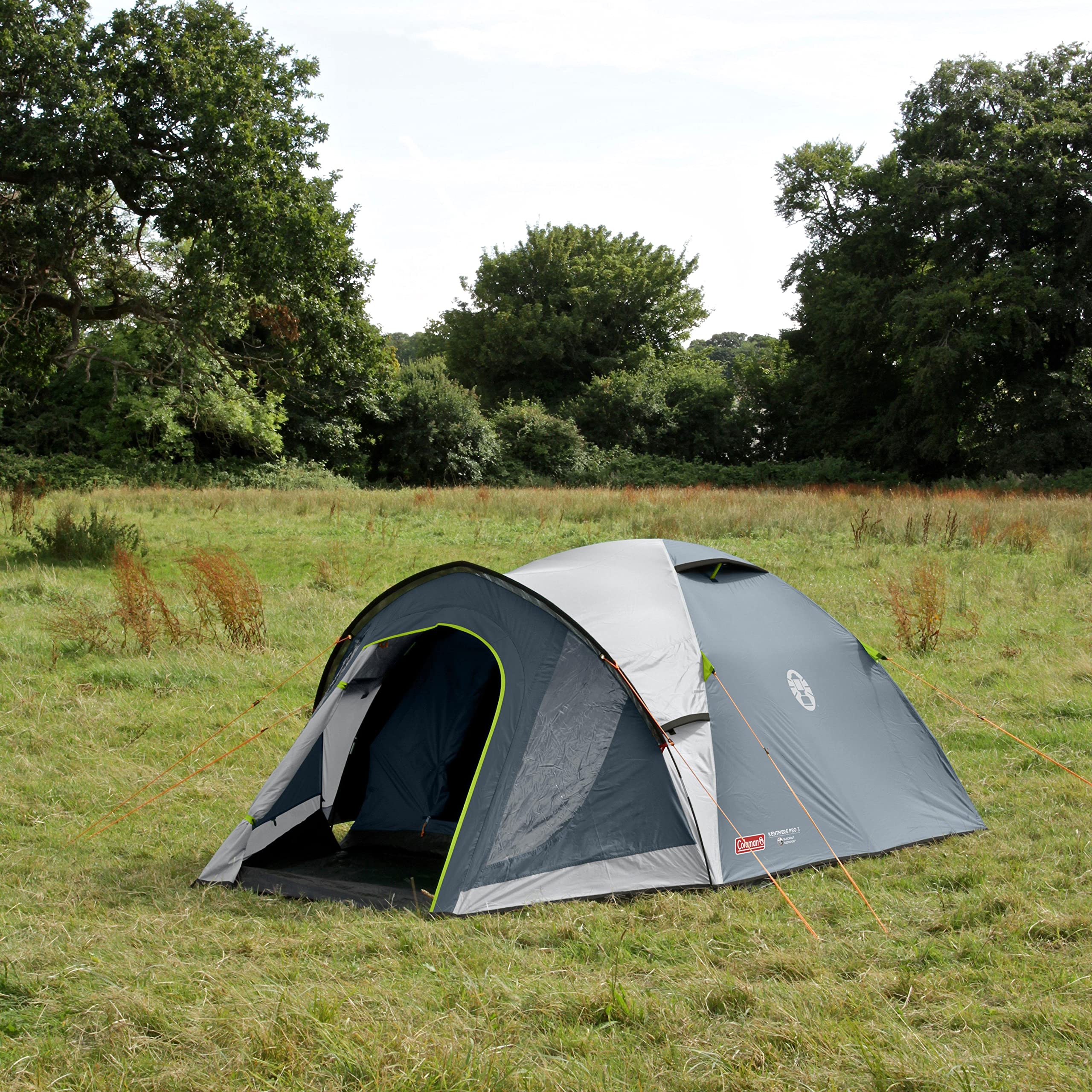 Coleman Kentmere 3+ Blackout Tent, Green, One Size : Amazon.co.uk