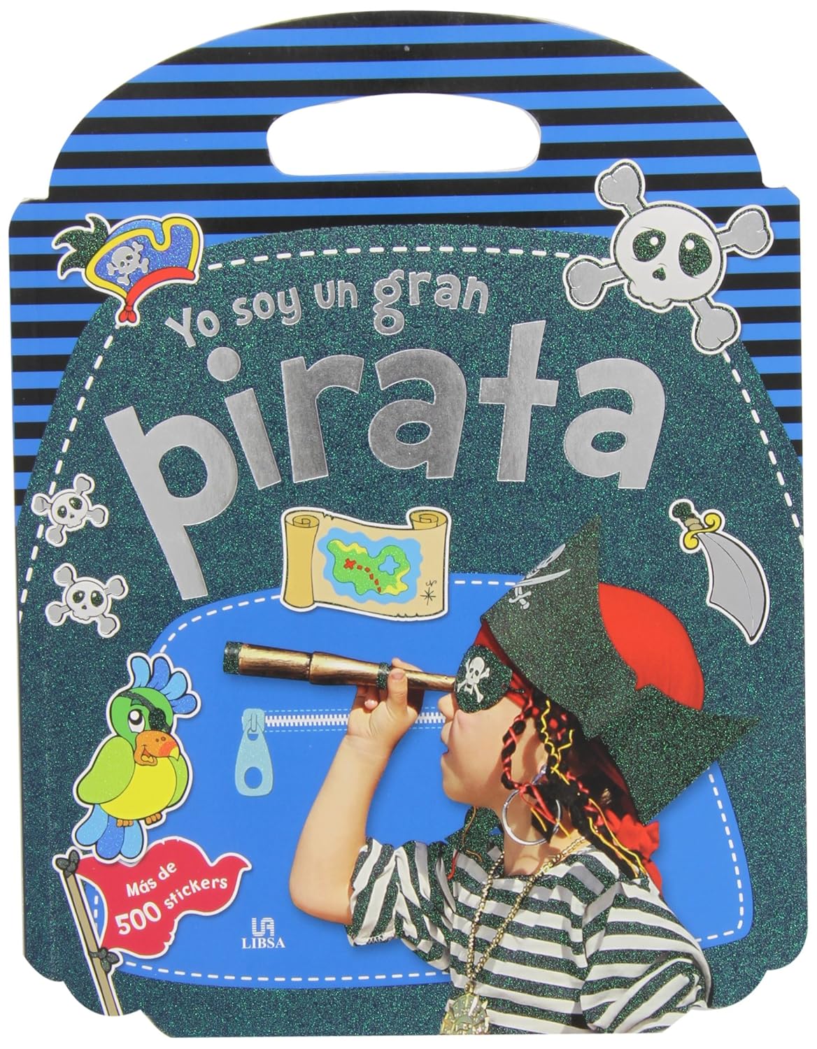 Yo Soy un Gran Pirata (Pegatinas y Colorines) (Spanish