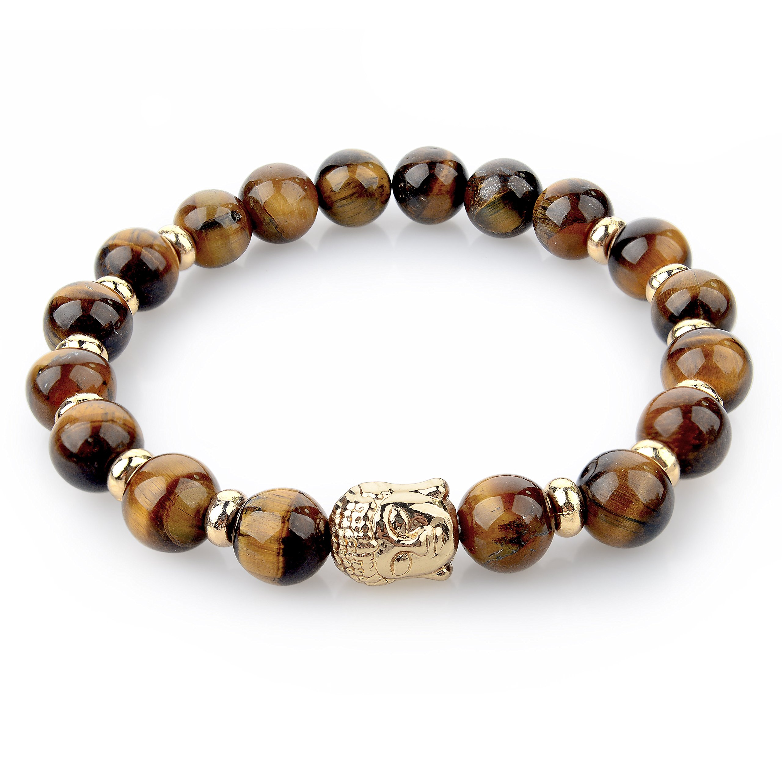 Hot And Bold Reiki Feng-Shui Crystal Natural Semi Precious Gem Stone Beads Hand Bracelet. Unique Birthday Gift for Men, Women, Boys & Girls. (B01HYI4RC2) Amazon Price History, Amazon Price Tracker