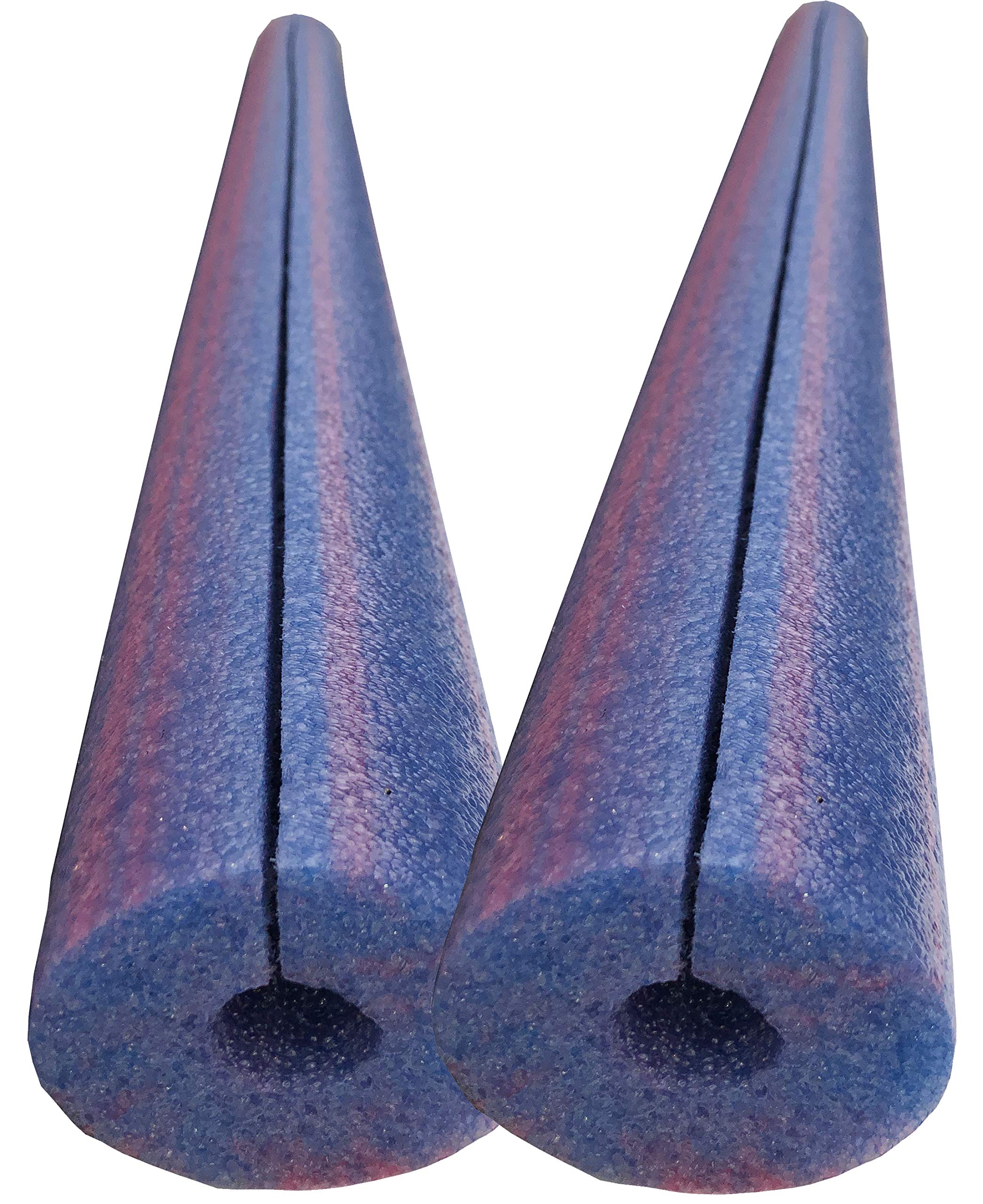 Flex Connex Clamp On Foam Jumbo 60" Noodles for Padding or Bumpers-Cargo Racks 2 Pack (Multi)