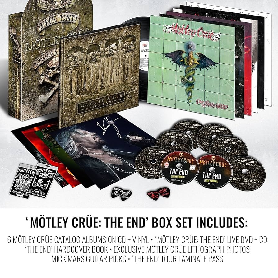 中古　Motley Crue The Singles Box Set 限定版 BOX - Motley Crue - Dr Feelgood (35th Anniversary 7