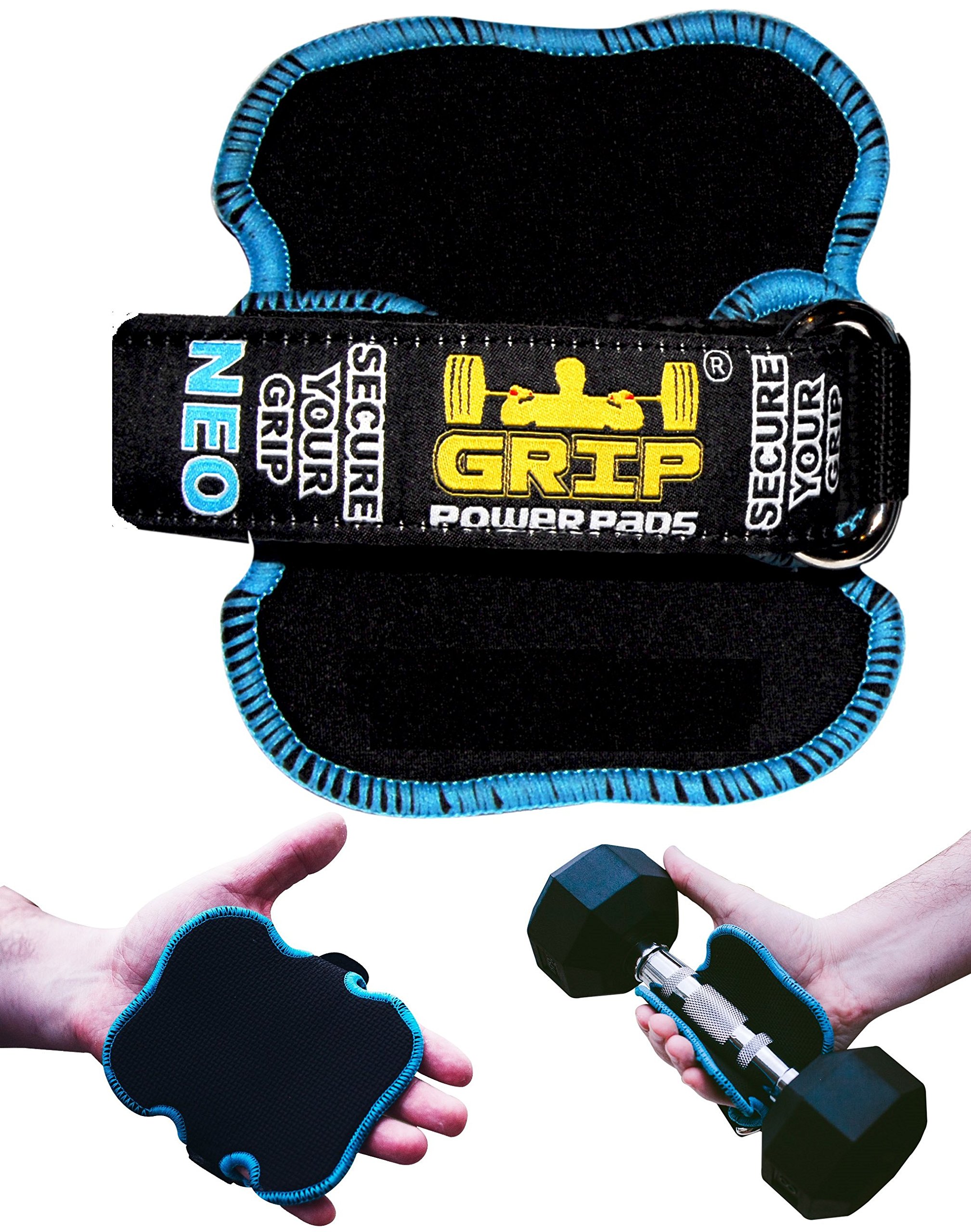 Original Lifting Grips The Alternative to Gym Workout Gloves Comfortable & Light Weight Grip Pad for Men & Women That Want to Eliminate Sweaty Hands