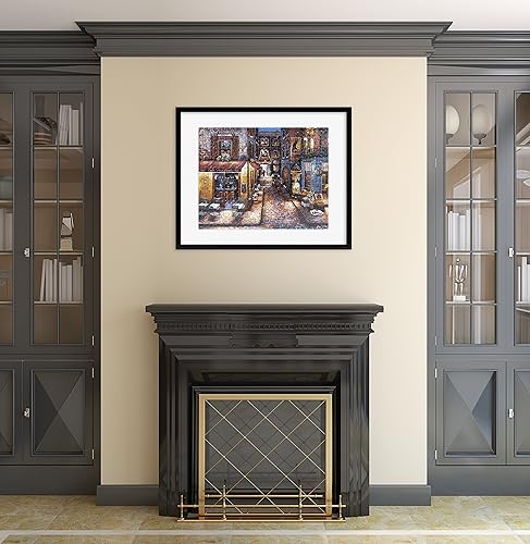 Miniatura 5 de MCS - Marco para rompecabezas (24.0 x 30.0pulgadas y más pequeños), color negro (65746)