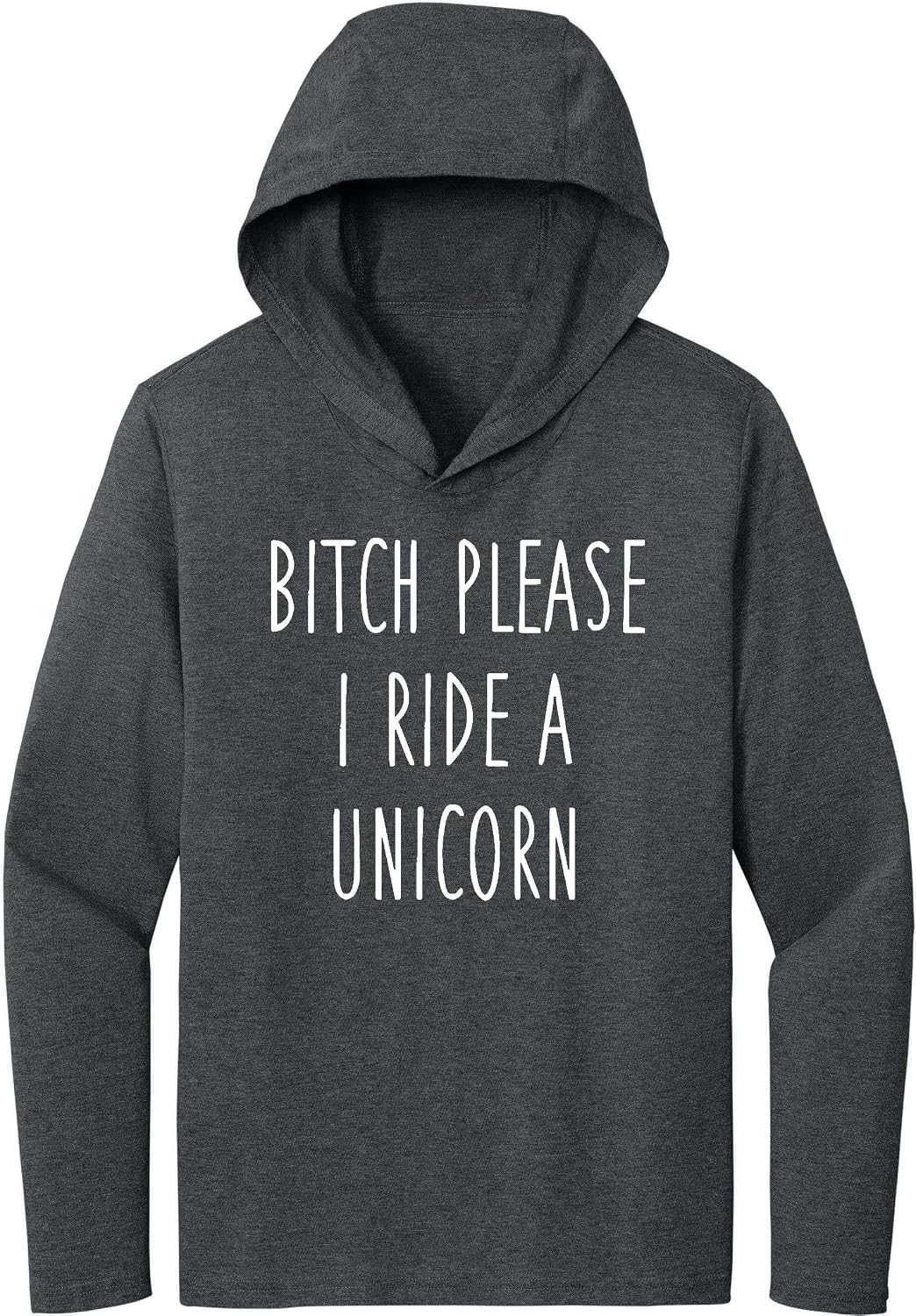 Bitch Please I Ride a Unicorn Funny Sarcastic Graphic Top Cotton Tee Adult Men Women
