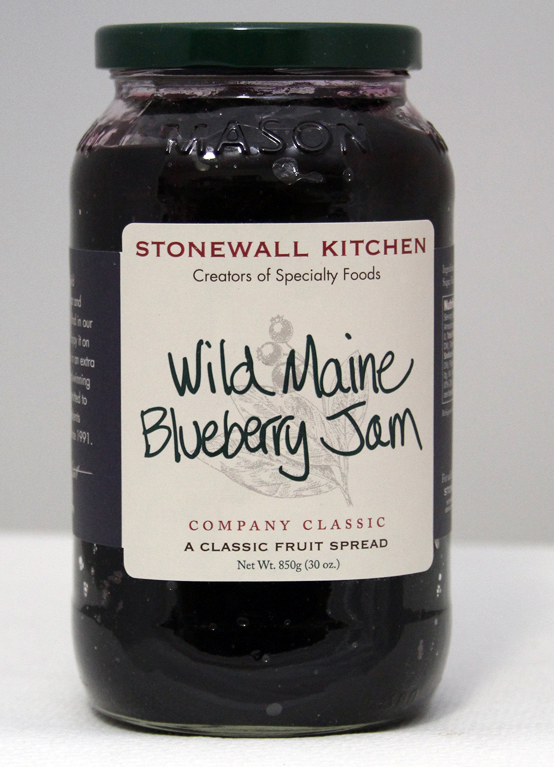 Red Pepper Jelly 30 Oz (Wild Bueberry Jam)