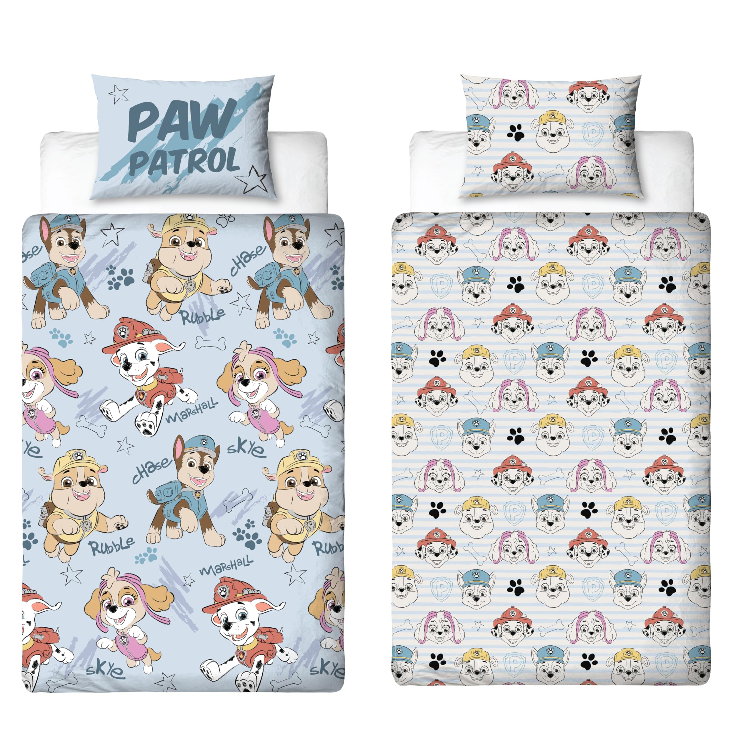 Paw Patrol Sketchy Single Rotary Duvet