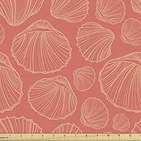 Vista 30 de Lunarable Tela suculenta de The Yard, flores en acuarela estilo pintura coloridas flores de primavera tema de jardinería, tela de microfibra