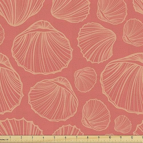 Miniatura 30 de Lunarable Tela suculenta de The Yard, flores en acuarela estilo pintura coloridas flores de primavera tema de jardinería, tela de microfibra