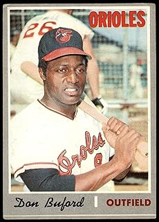 1970 Topps # 428 Don Buford Baltimore Orioles (Baseball Card) VG Orioles