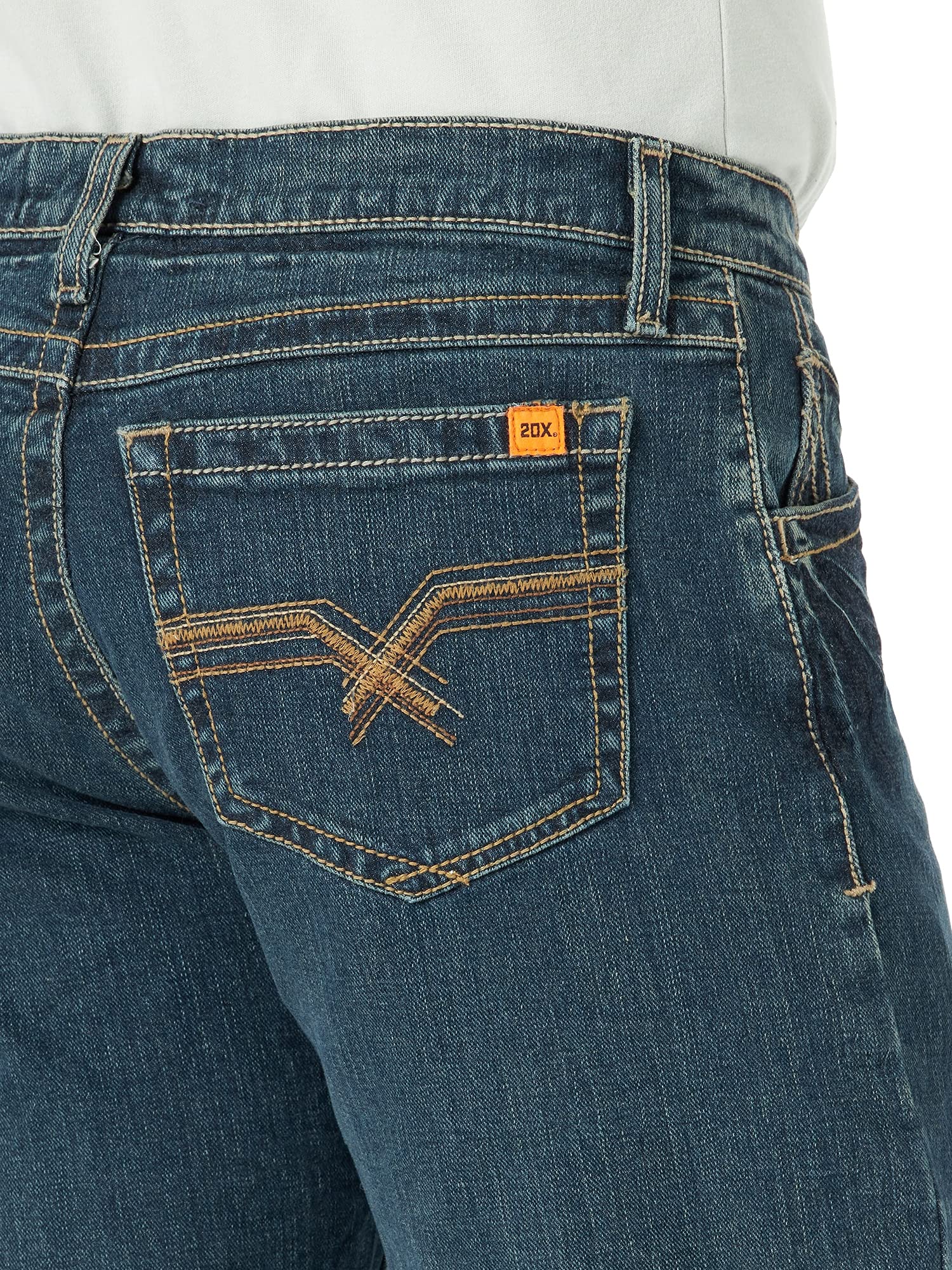 Wrangler 20 X Dżinsy W Stylu Vintage Bootcut - Spodnie robocze Mężczyźni