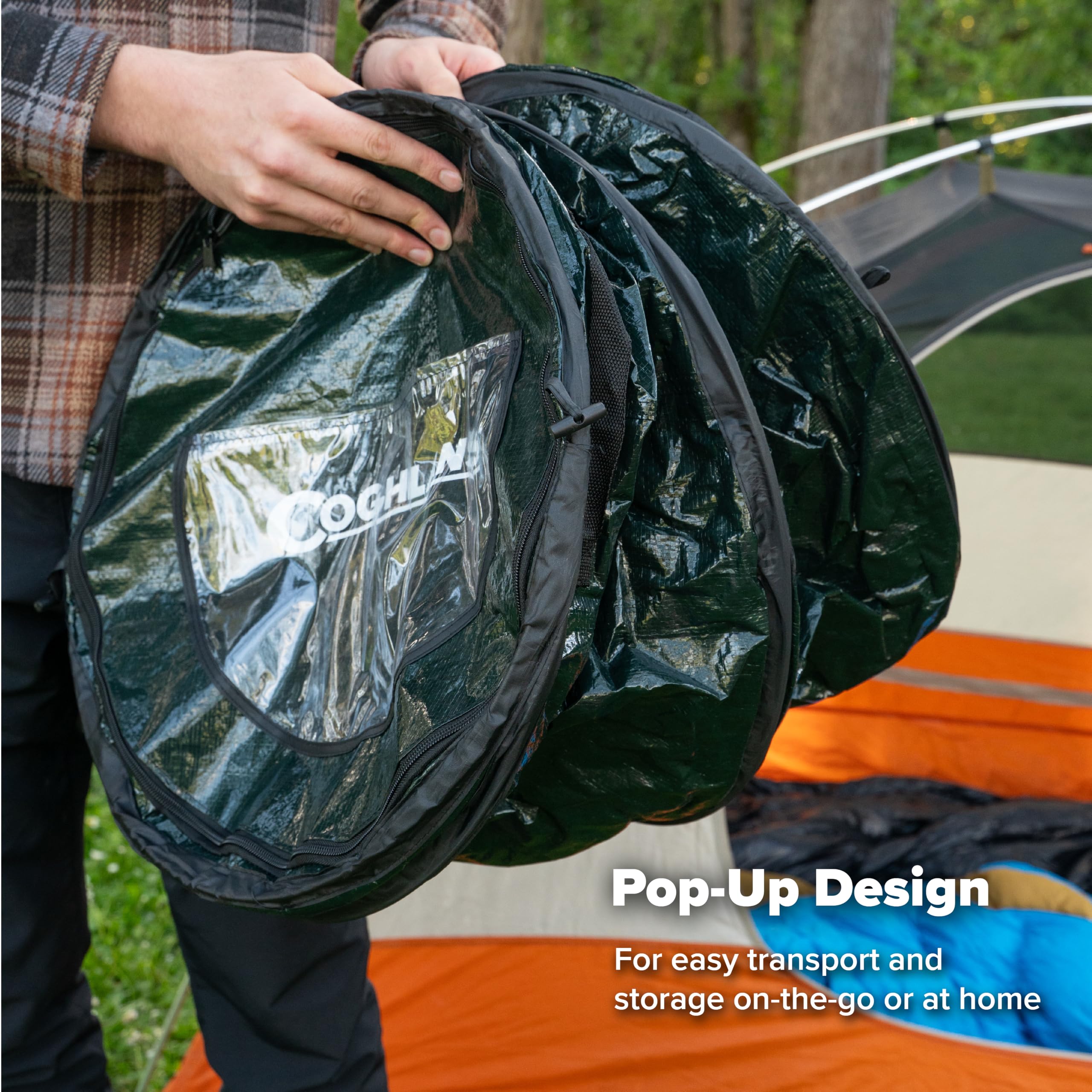 Coghlan's Pop-Up Trash Can - Camping & Travel Bin -3