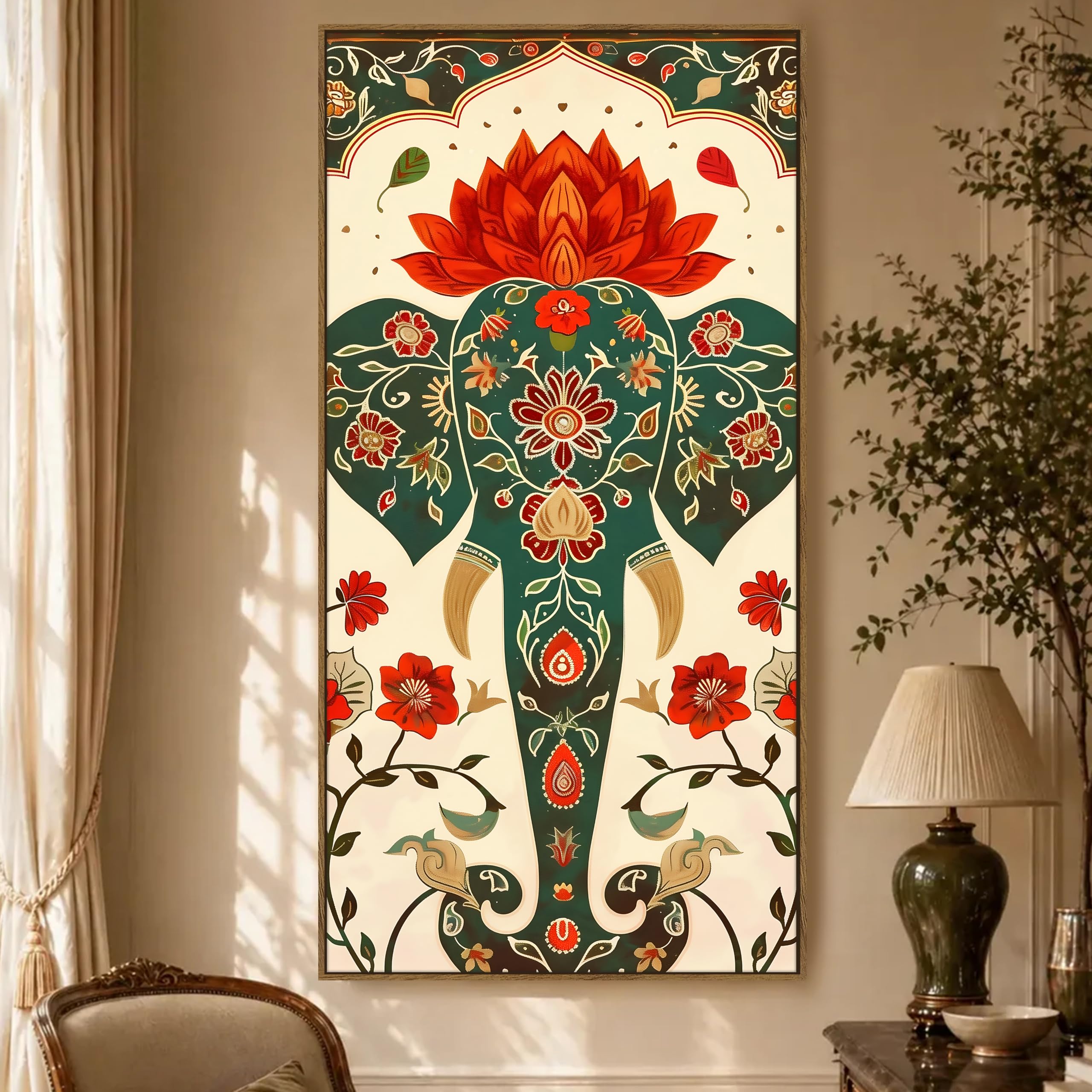 Vastu 7 Running Horses Painting - Luck & Prosperity -27