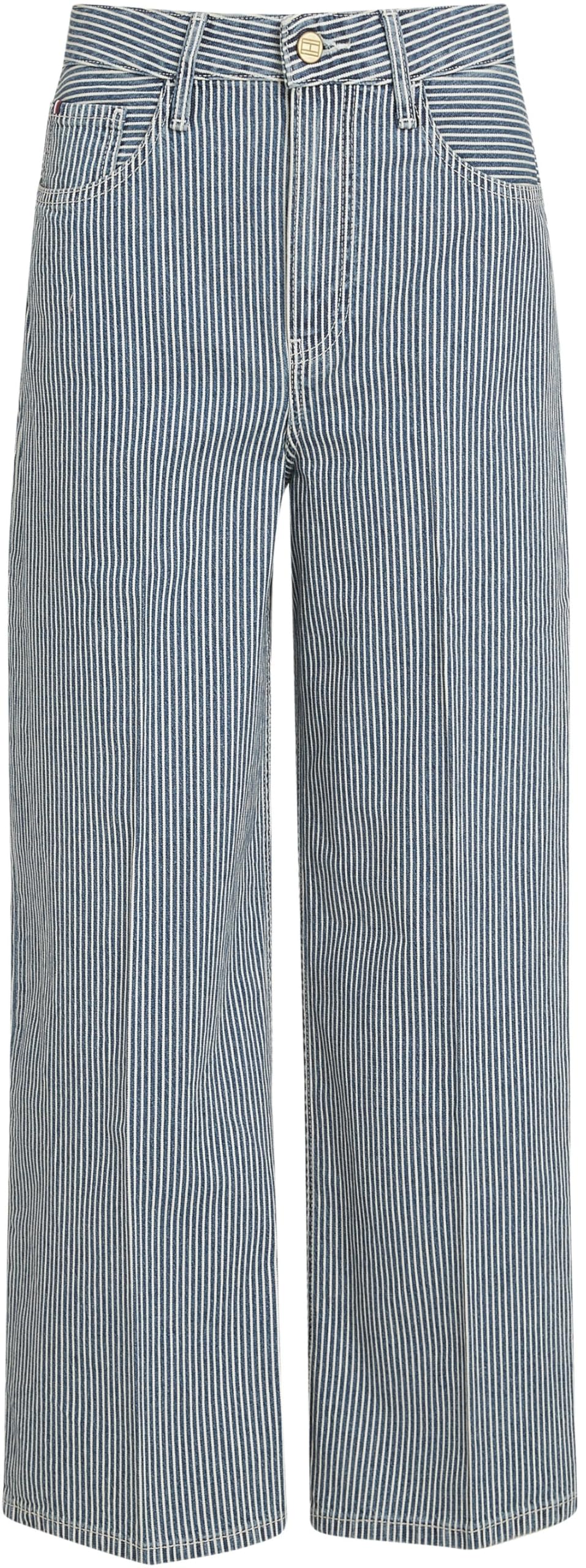Tommy Hilfiger Donna Jeans Wide Leg Vita Alta