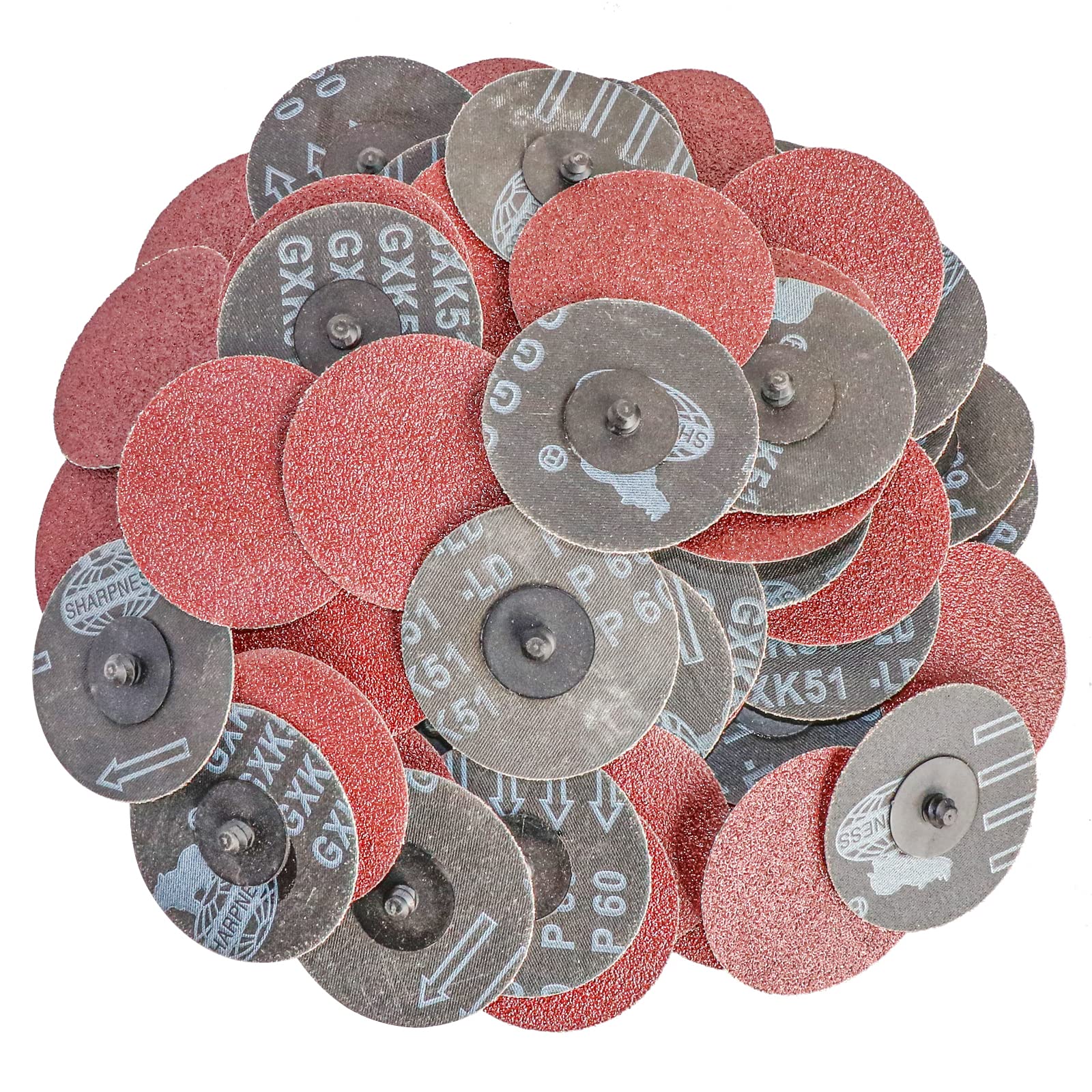 3" Sanding Discs - Aluminum Oxide Abrasive Pads -8