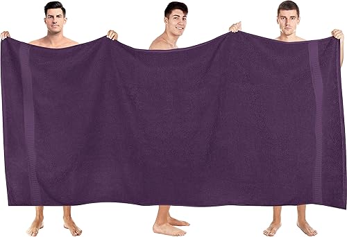 Vista 215 de Utopia Towels - Toalla de baño gigante, 2 unidades, 17.69 oz/yd2 (600 gsm), 100% algodón hilado en anillo, altamente absorbentes y de secado rápido