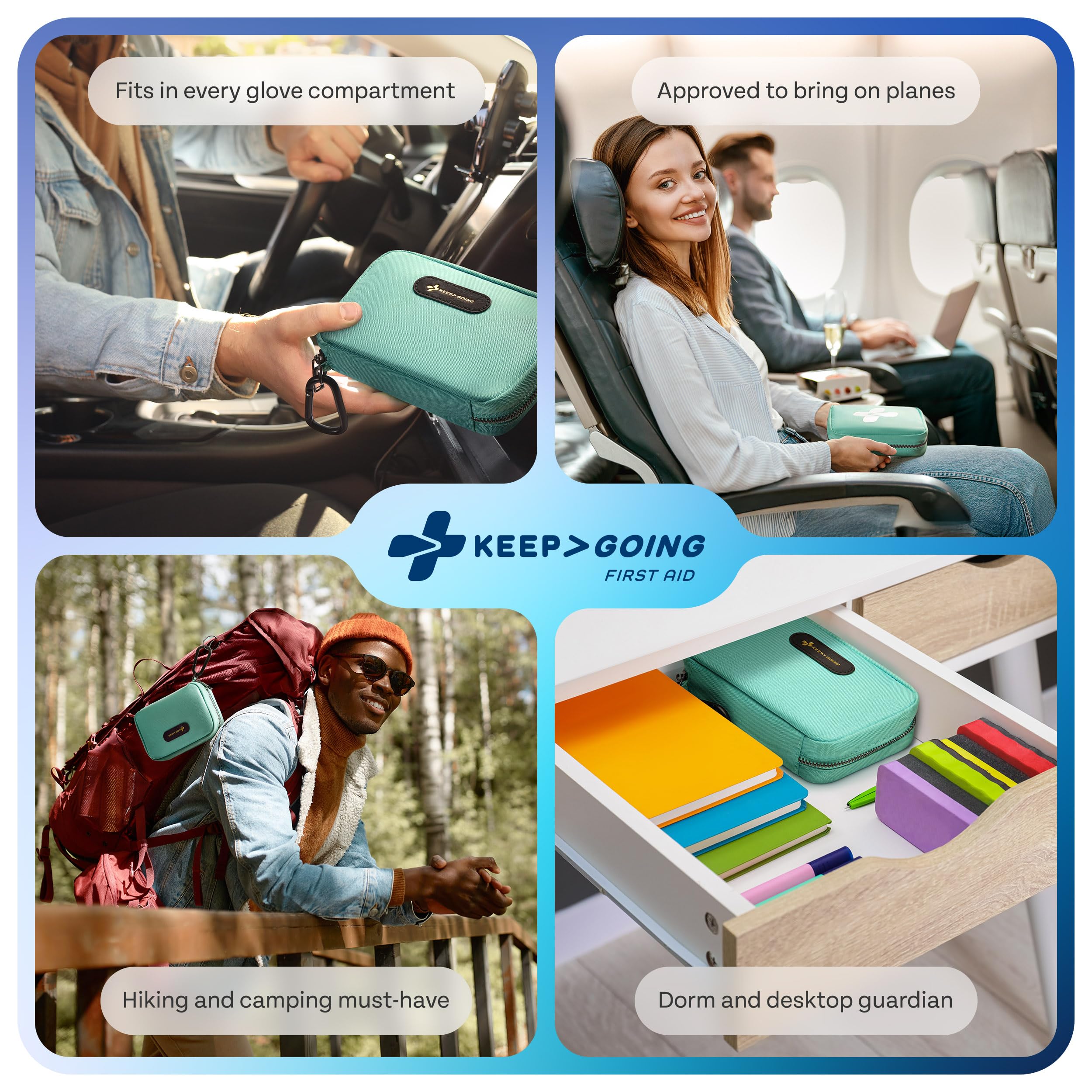 KeepGoing Travel First Aid Kit - TSA-Approved Travel Size — Amazon image 7