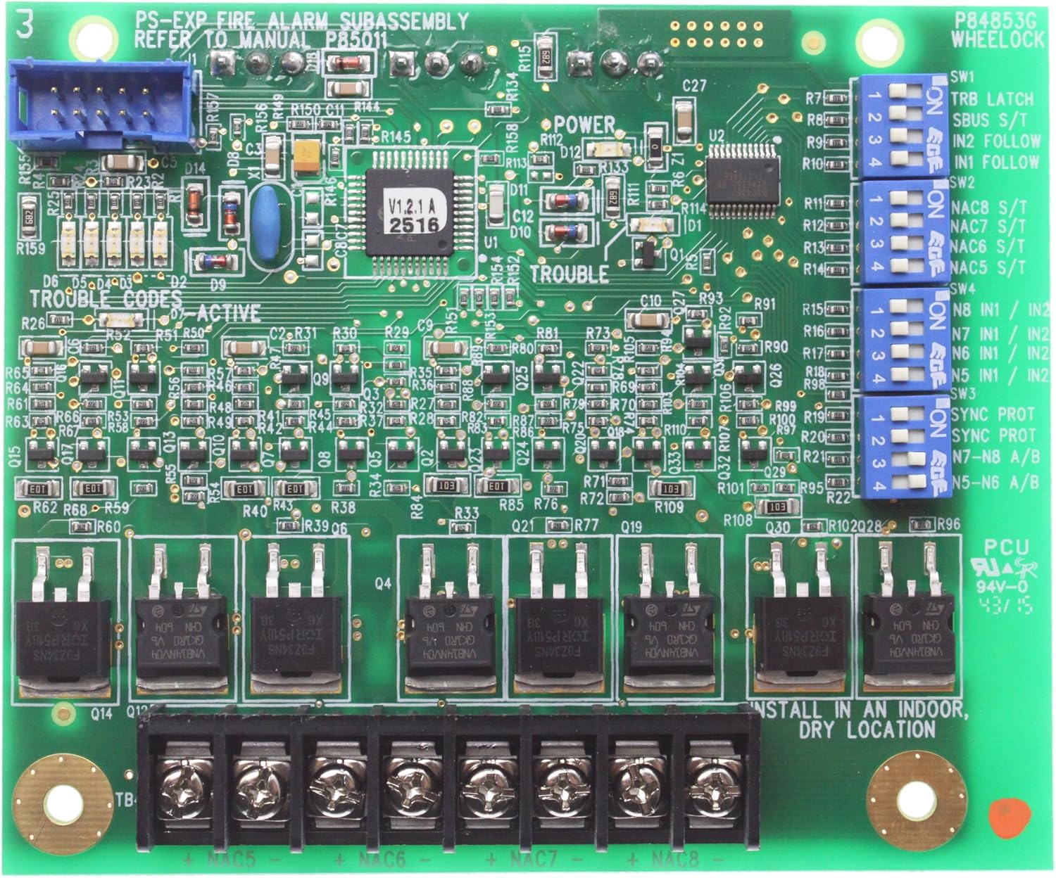 Wheelock Cooper PSEXP Expansion Board for Powerpath PS8