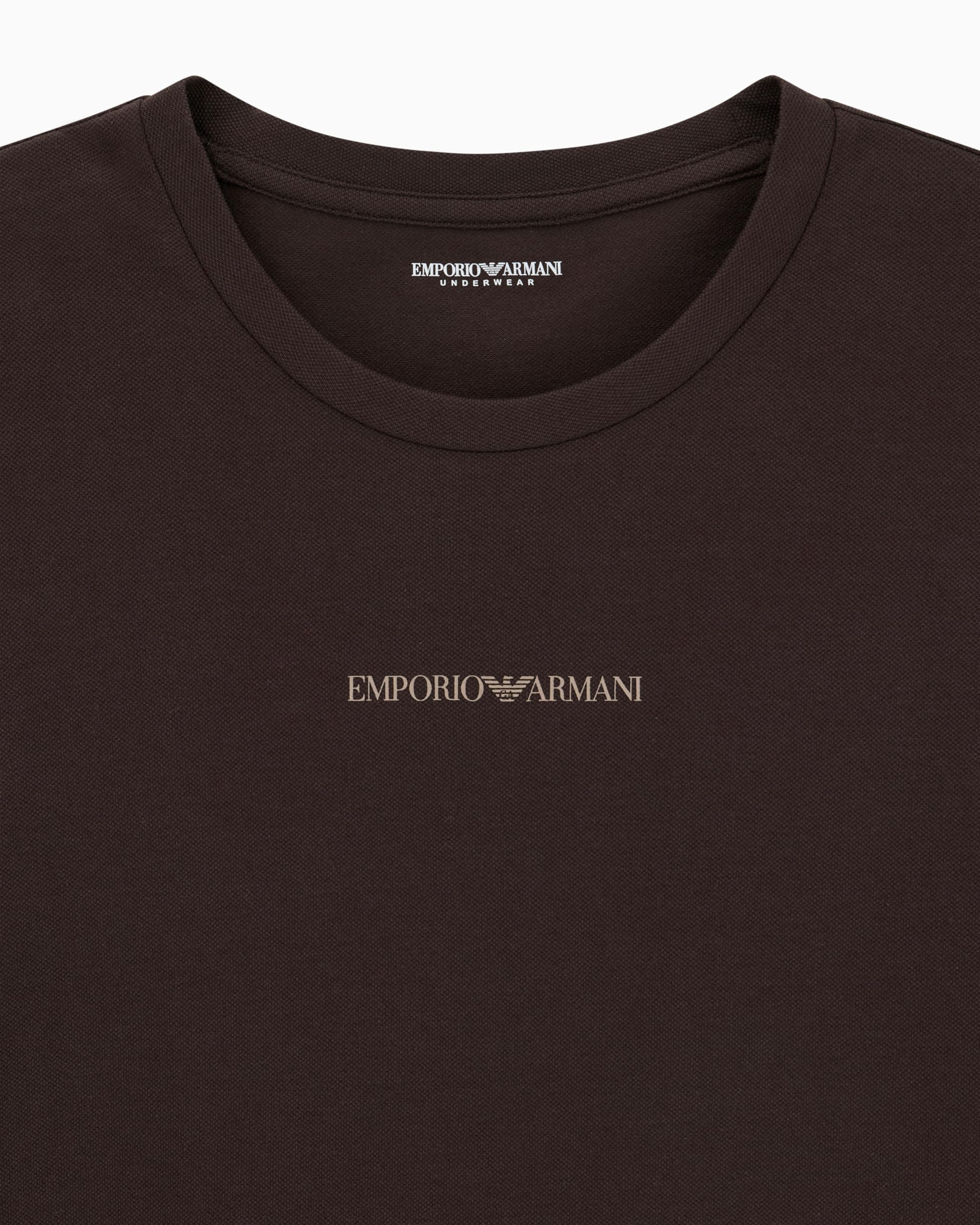 Emporio Armani Stretch Piquet T-Shirt Camiseta Hombre (Pack de 1)