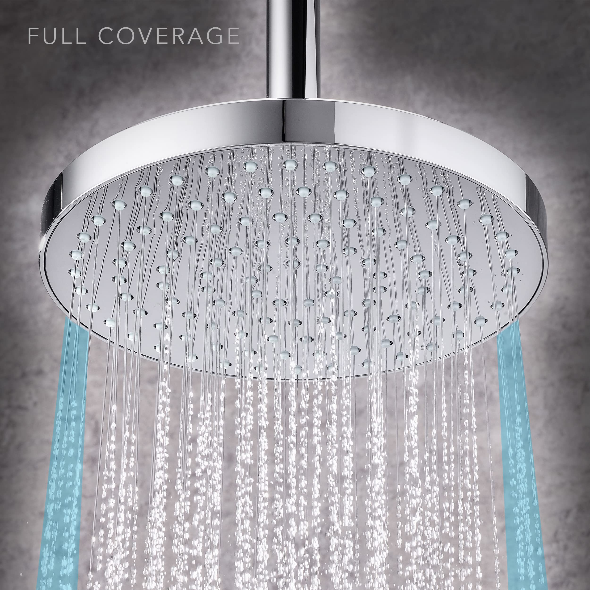 Mira Showers 1.1799.003 beat 250 mm ogromna głowica prysznicowa nad głową - chrom