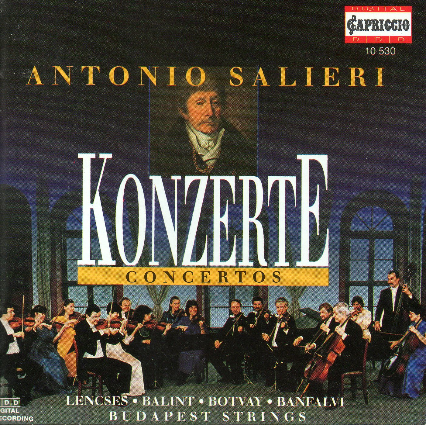 Salieri, Antonio, Bela Banfalvi, Budapest Strings, Budapest Strings