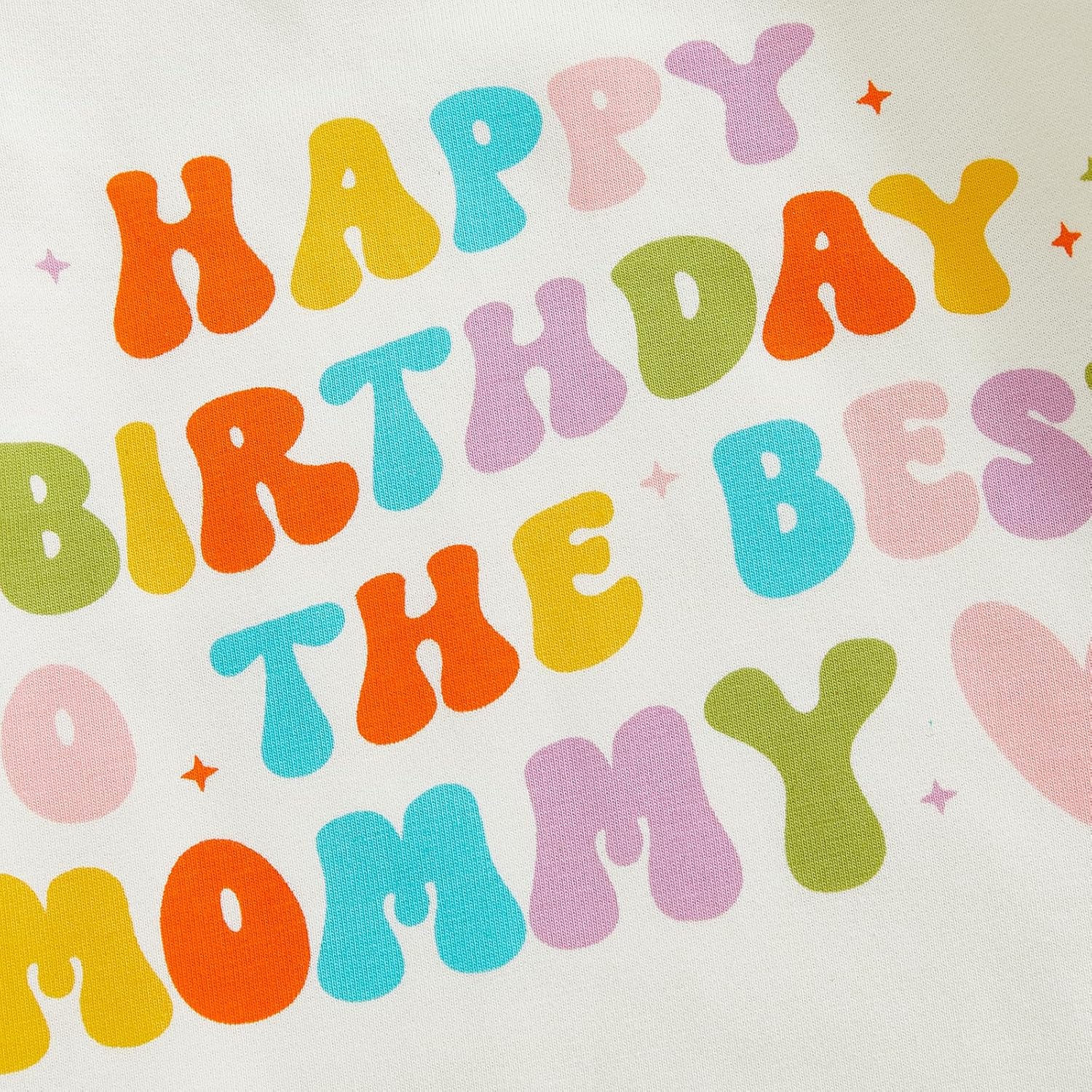 YOKJZJD Newborn Baby Girl Boy Happy Birthday To The Best Daddy Mommy Bubble Romper Sweatshirt Bodysuit T-Shirt Fall Outfits - Image 5