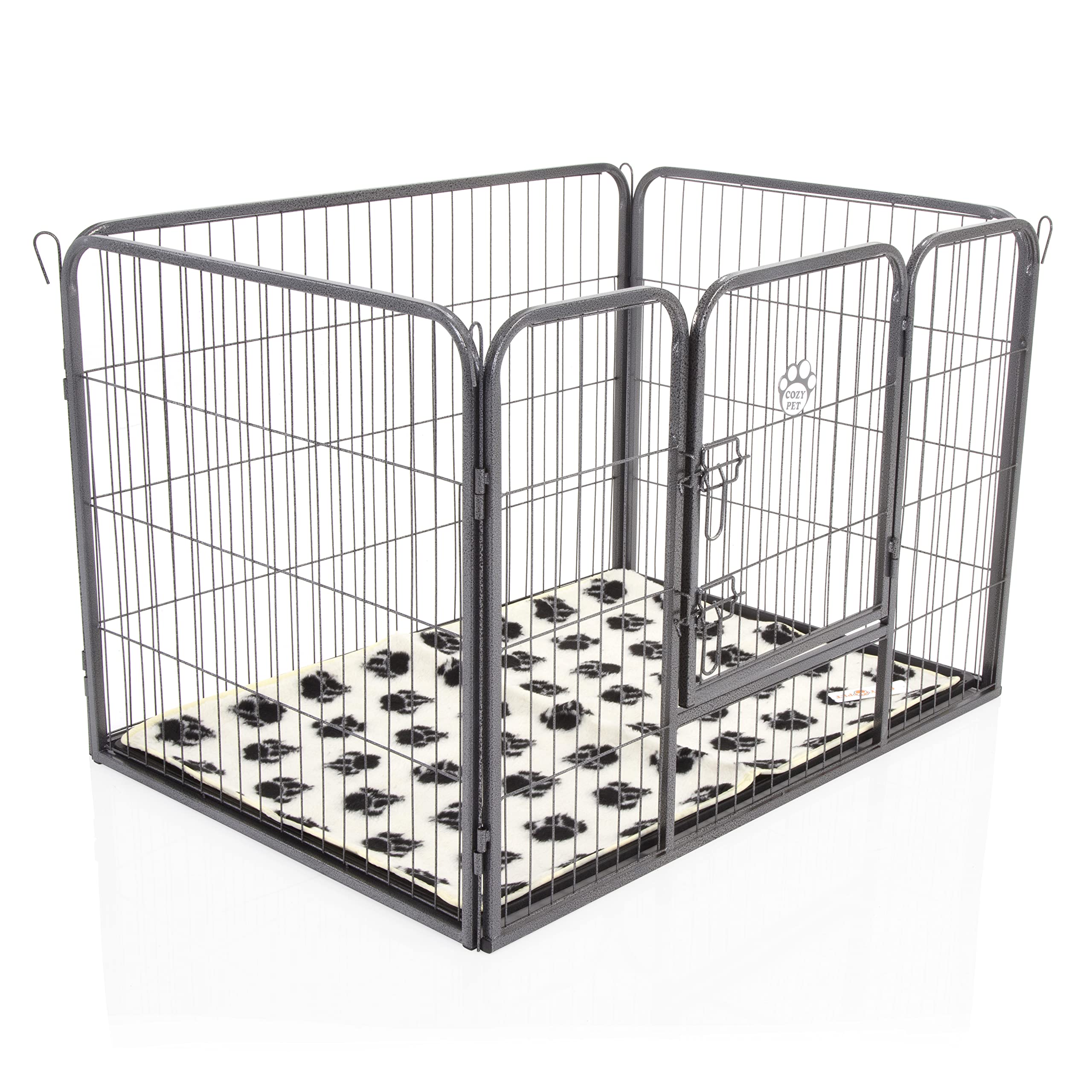 Playpen Heavy Duty Puppy Inc Vet Bed Dog Crate by Cozy Pet 70cm High Medium 4 Models Rabbit Run Dog Cage Whelping Box with Heavy Duty ABS Floor HDDP02 + VB42C