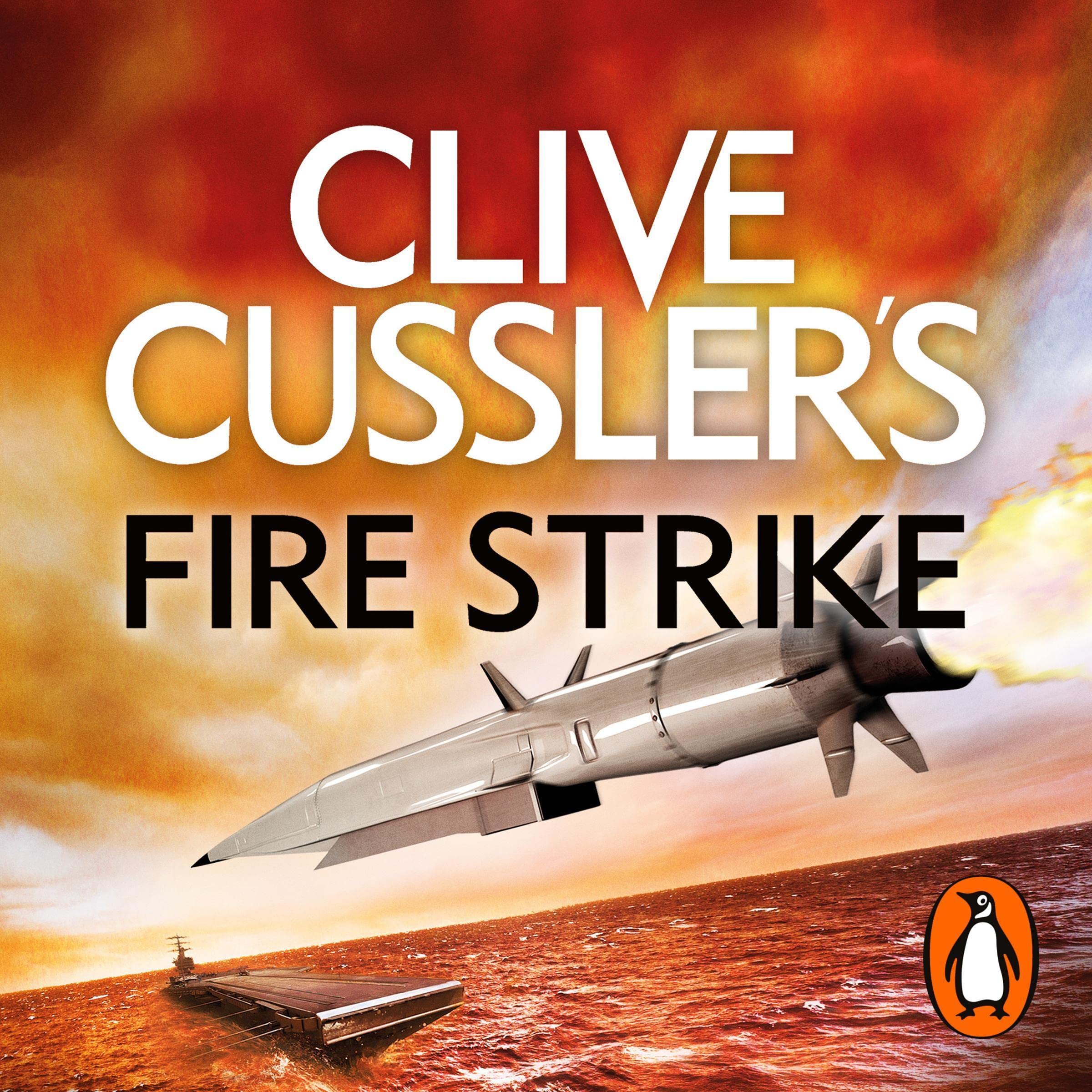 Cover art for Clive Cussler's Fire Strike