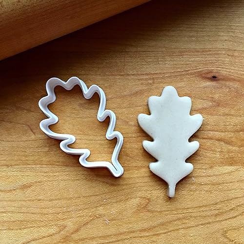 Miniatura 3 de Sweet Prints Inc Oak Leaf (outline) Cookie Cutter - Dishwasher Safe (5")