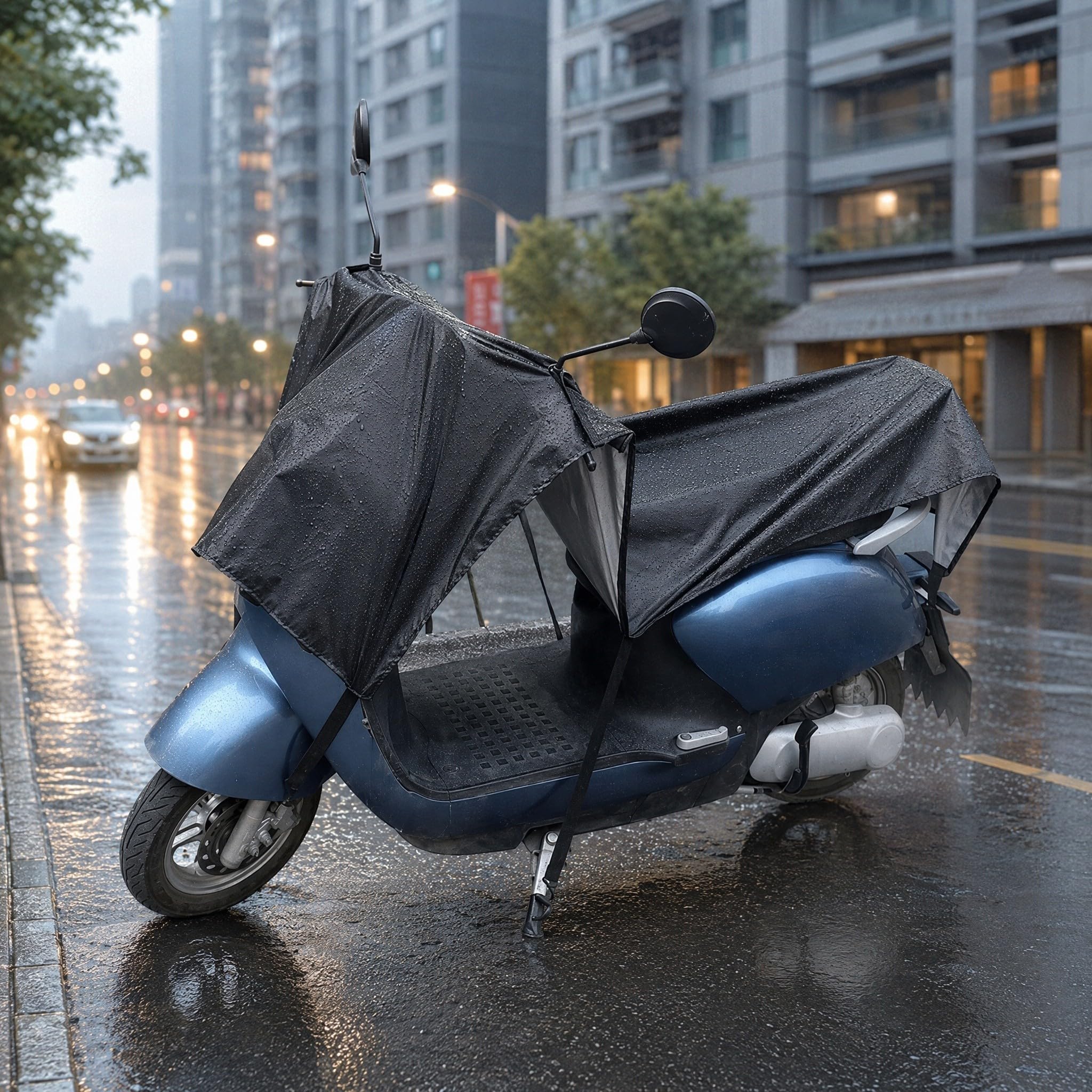 STOBAZA 5 Stück Wetterfeste Schutzhülle für Roller und Fahrräder,