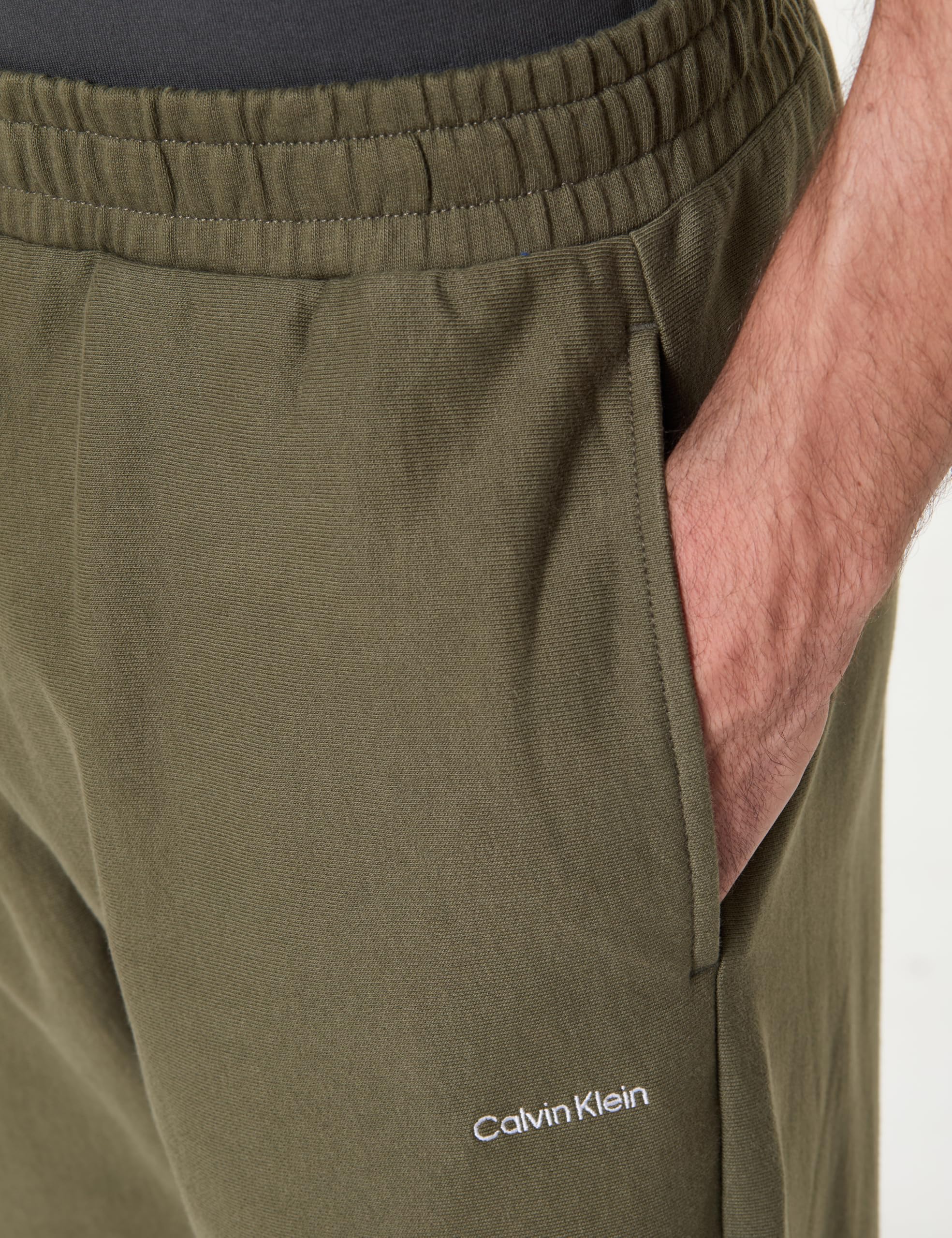 Calvin Klein - Premium Terry CK Micro Logo Jogg Lv04lh217g, Pantaloni da Tuta Uomo