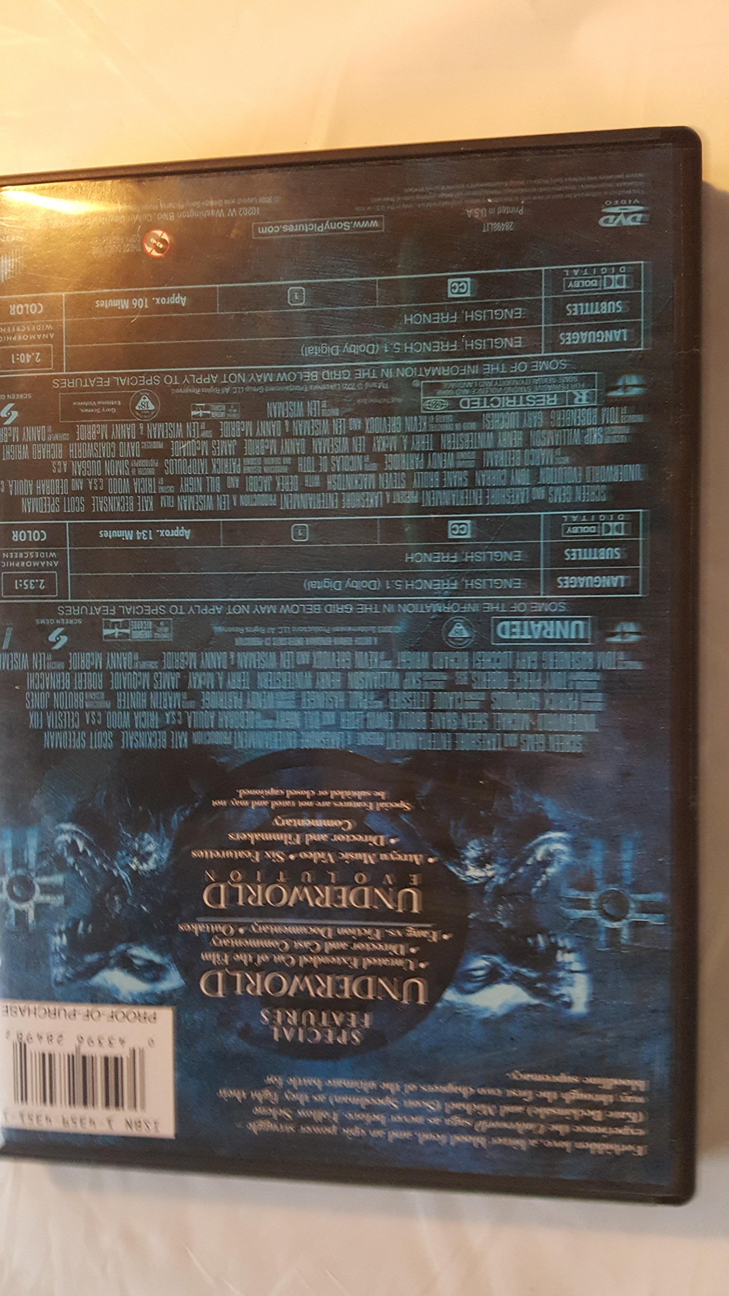 Kate Beckinsale Underworld/Underworld:Evolution