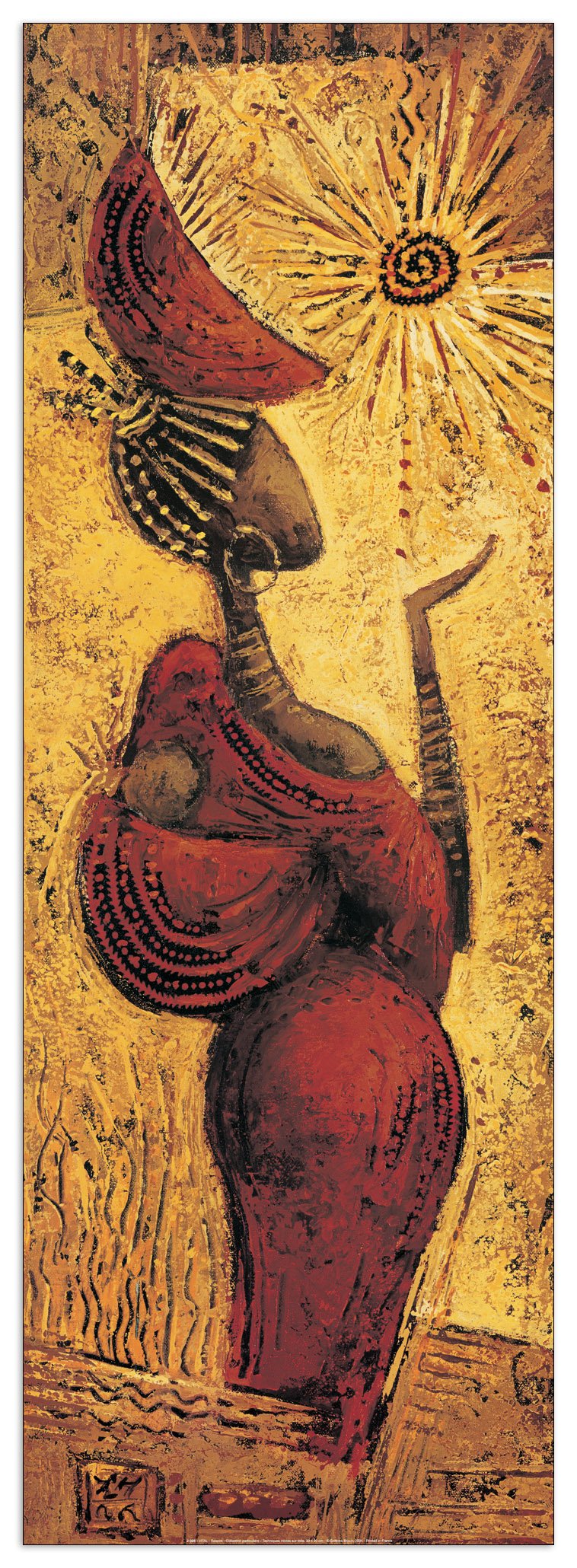 Artopweb Decorative Panel, Engineered Wood, Multicolour, 33x95 Cm