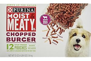 Purina Moist & Meaty Dog Food | 36 Pouches