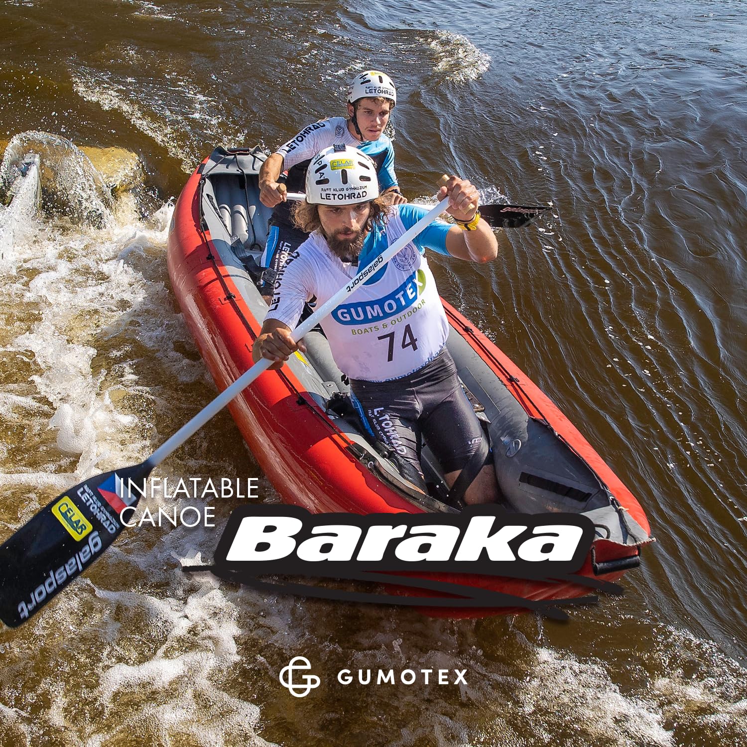 Canoe with Ribs Curved Bow 10 feet