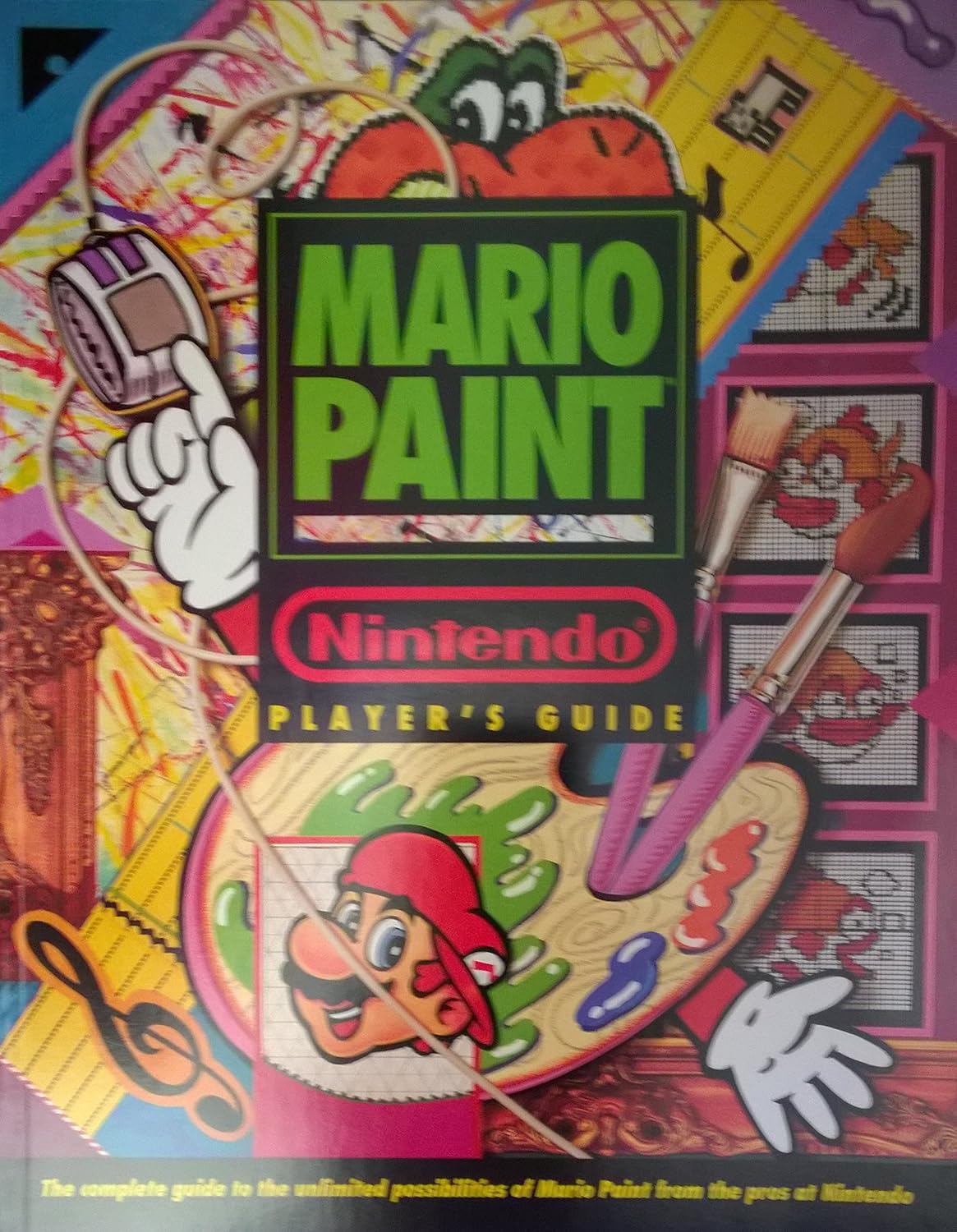 Mario Paint Nintendo Player's Guide Gail Tilden 0045496690700 Books