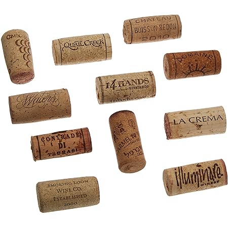 Premium Recycled Corks, Natural Wine Corks From Around the US - 100 Count