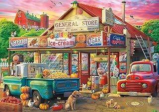 Buffalo Games - Americana Collection - Country Store - 500 Piece Jigsaw Puzzle - coolthings.us