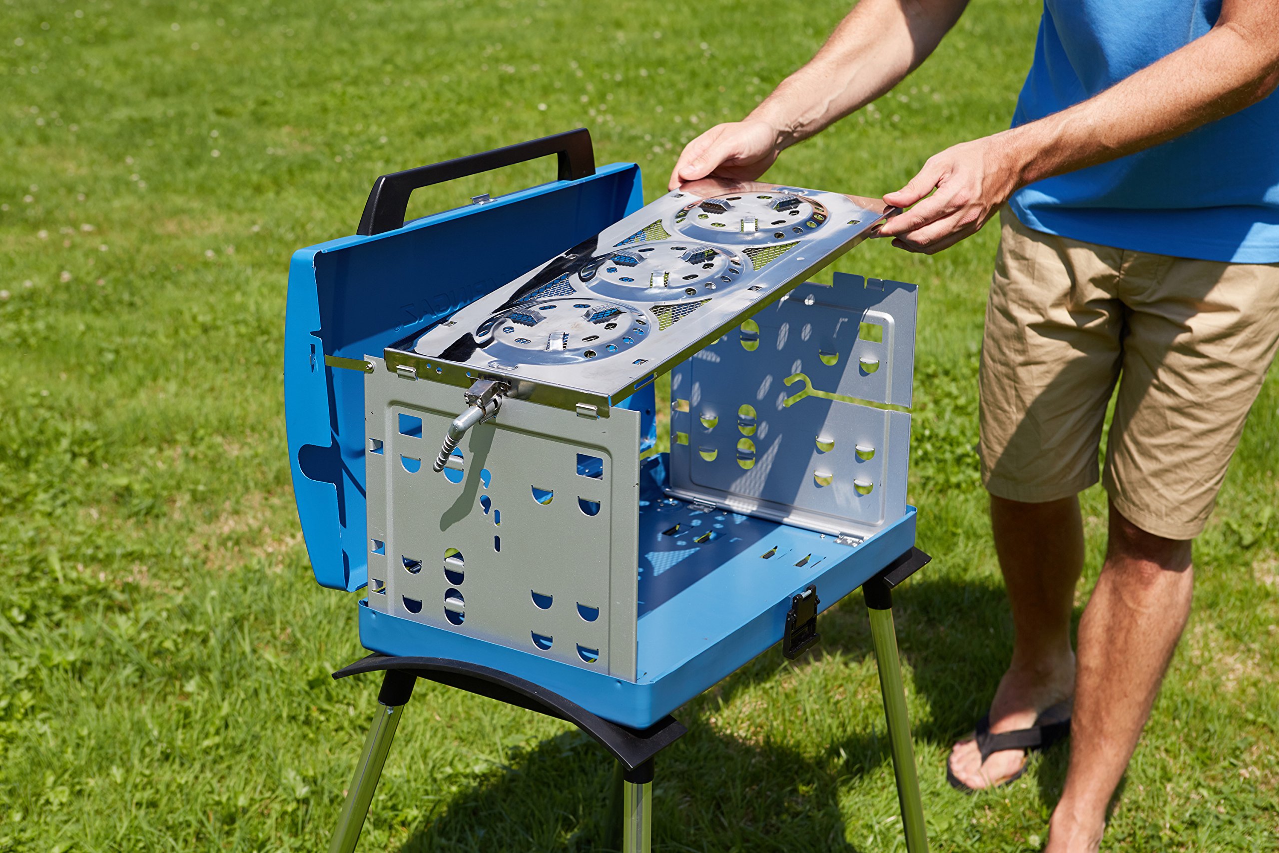 CAMPINGAZ Camping gaz Barbecue 200 SGR, Bleu/Argent