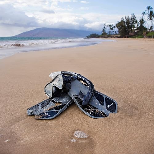 Miniatura 6 de Seavenger Conjunto de snorkel de aviador con bolsa de engranajes