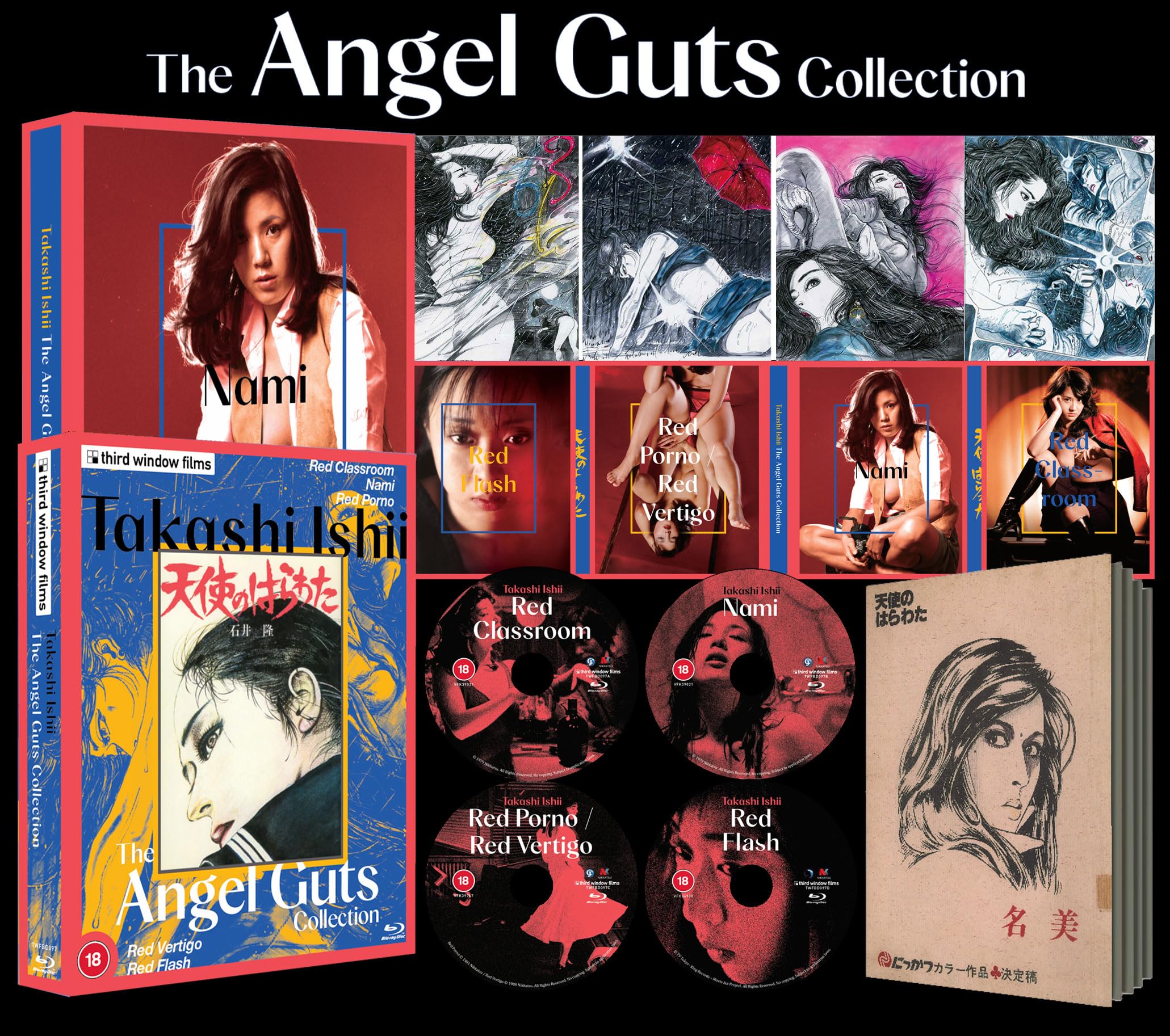 Takashi Ishii: The Angel Guts Collection (Limited Edition) [Blu