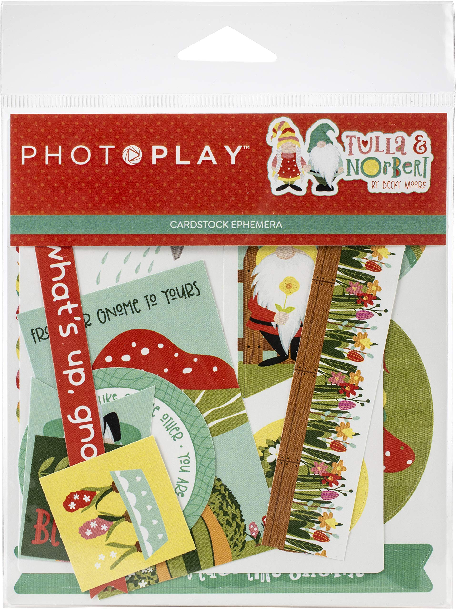 Tulla & Norbert Ephemera Cardstock Die-Cuts