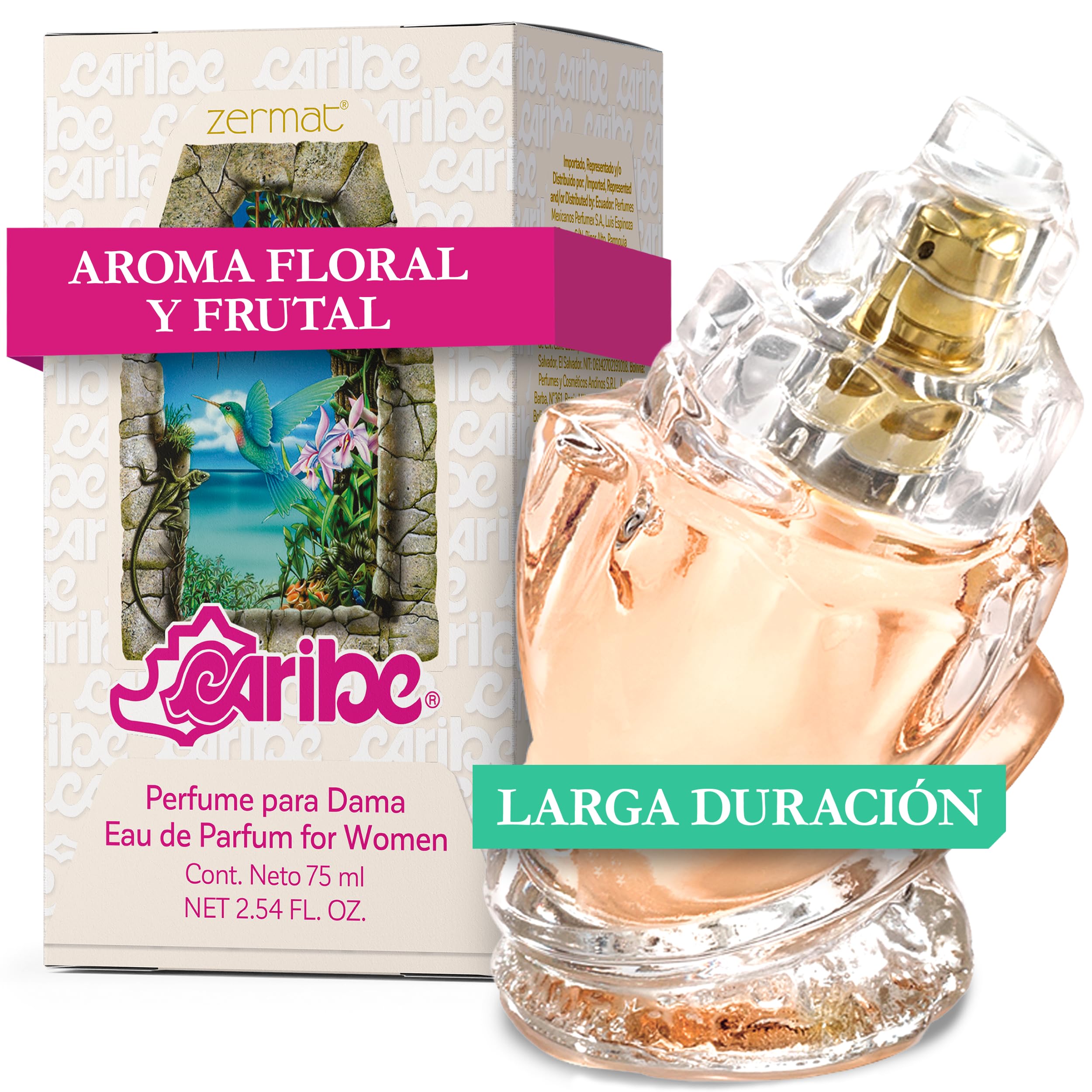 Zermat Perfum Caribe for Women,Perfume para Dama Caribe by Zermat International