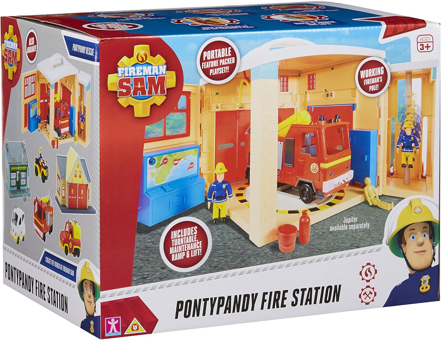 Fireman Sam Pontypandy Fire Station Playset Toys & Games