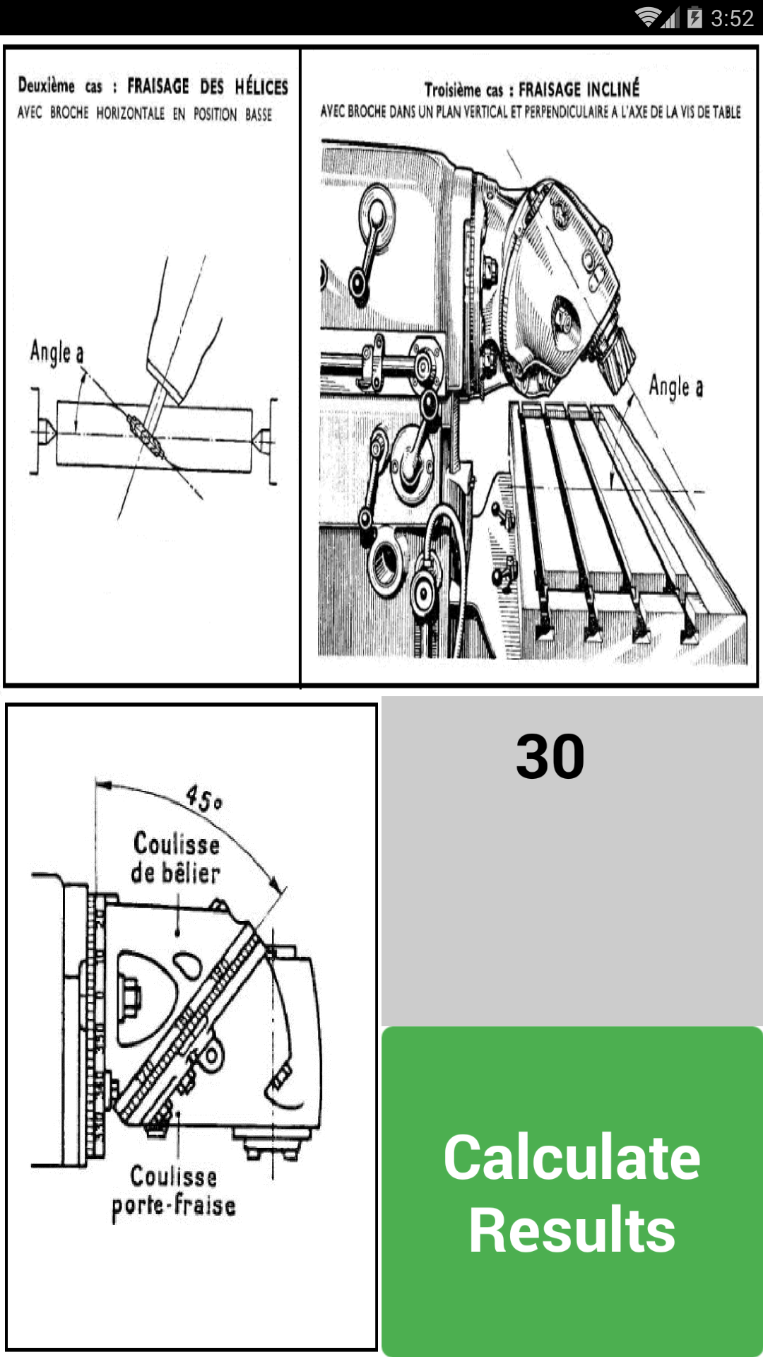 Universal Huron Milling Head Angle Calculator Pro App on Amazon Appstore