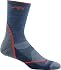 Calcetines de senderismo ligeros Darn Tough para hombre Light Hiker Micro Crew (estilo 1972)