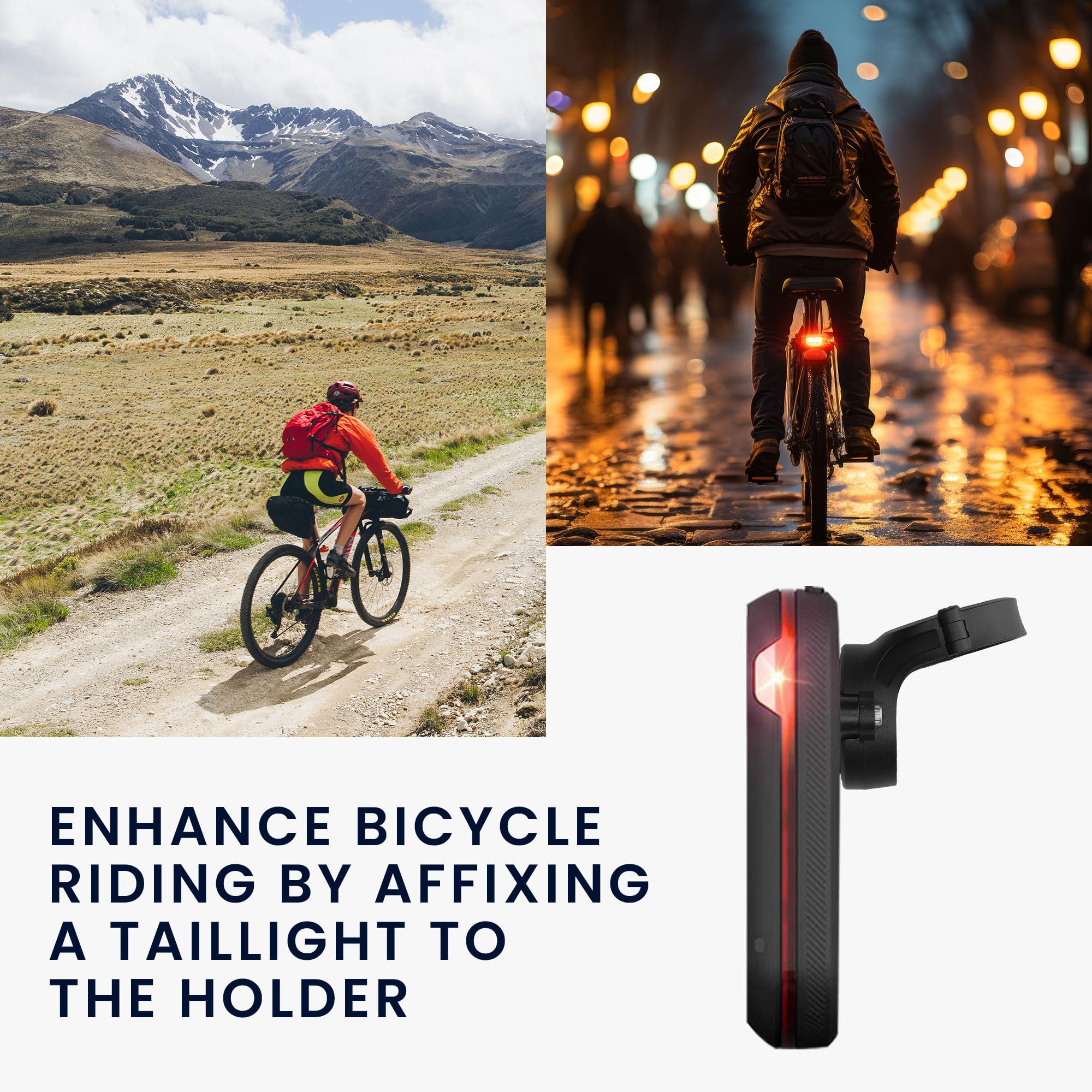 Fahrrad Rücklicht Halterung Für Garmin & IGPS Produktbild-Vorschau 6