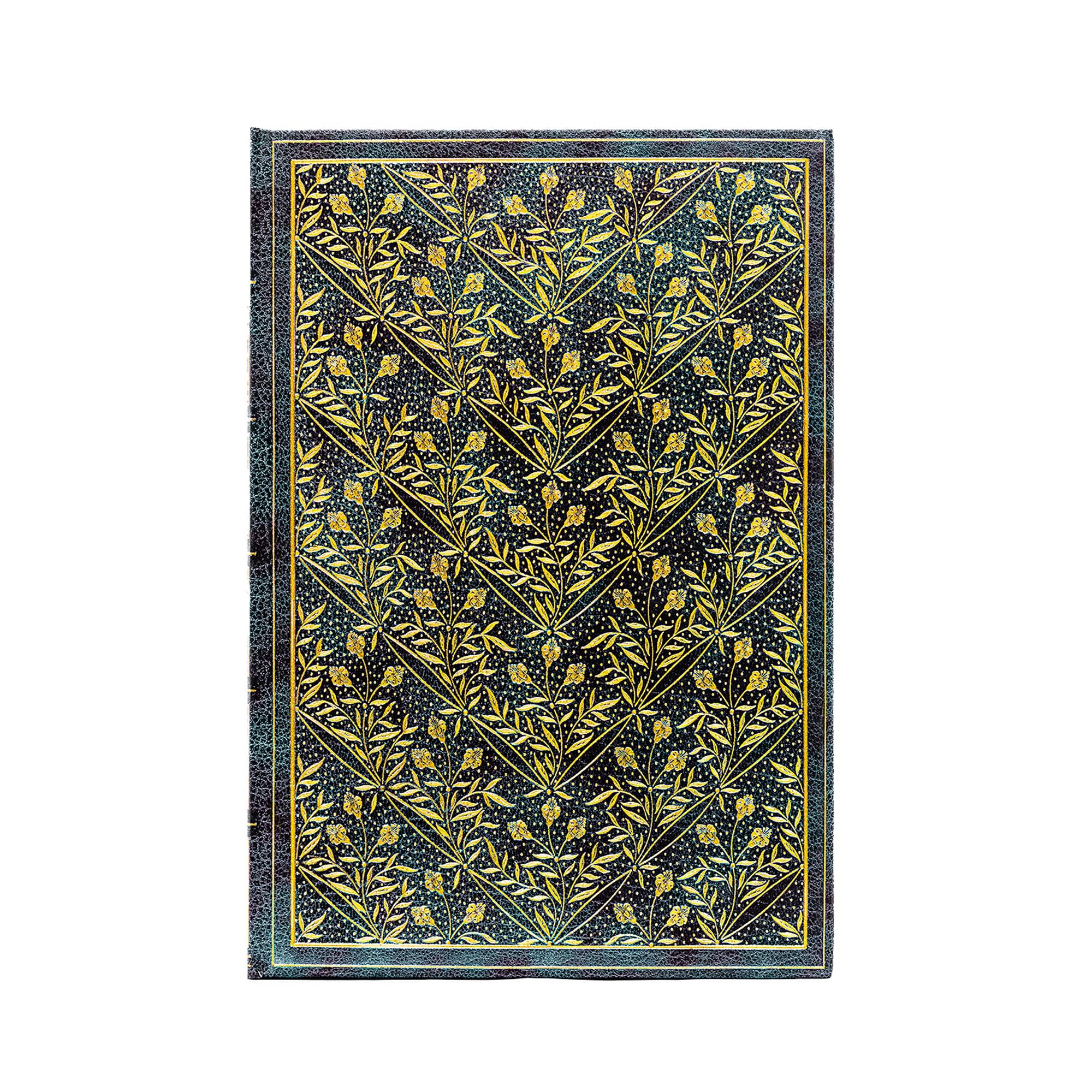 Wildflower Song Midi Unlined Hardback Journal (Elastic Band Closure)